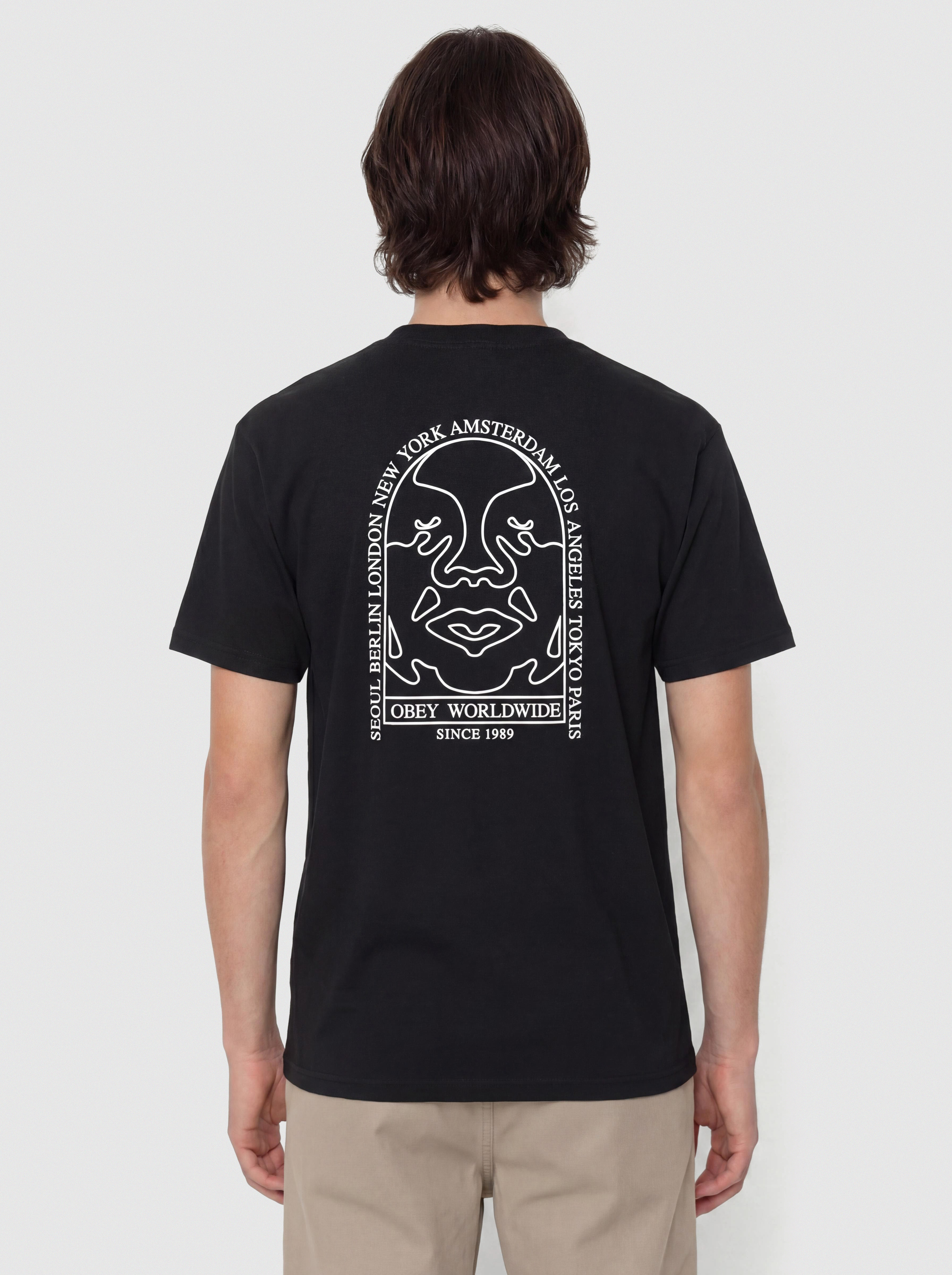 Tricou OBEY Icon Arch (black)