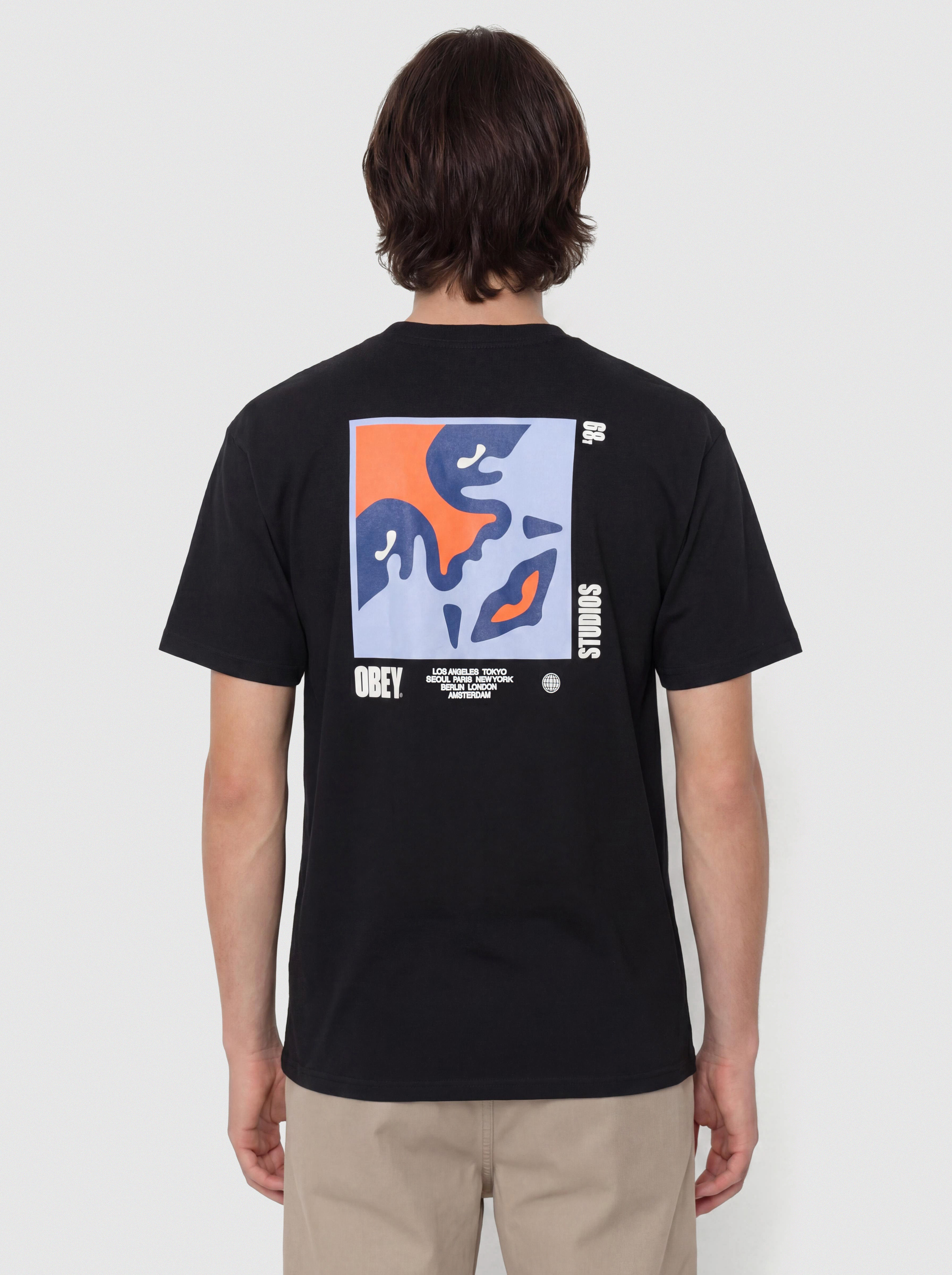Tricou OBEY Icon 89 (black)