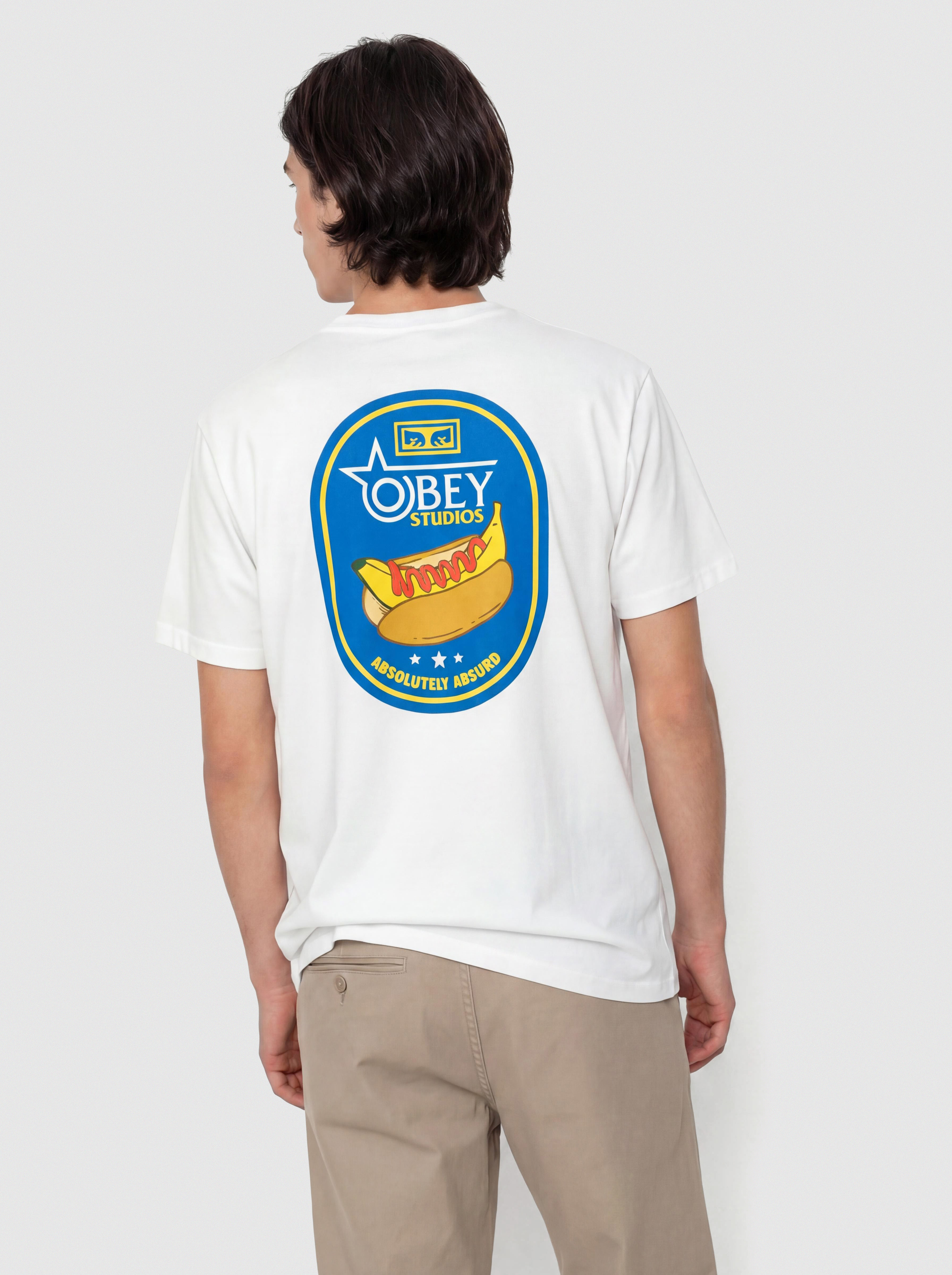 Tricou OBEY Absolutely Absurd (white)