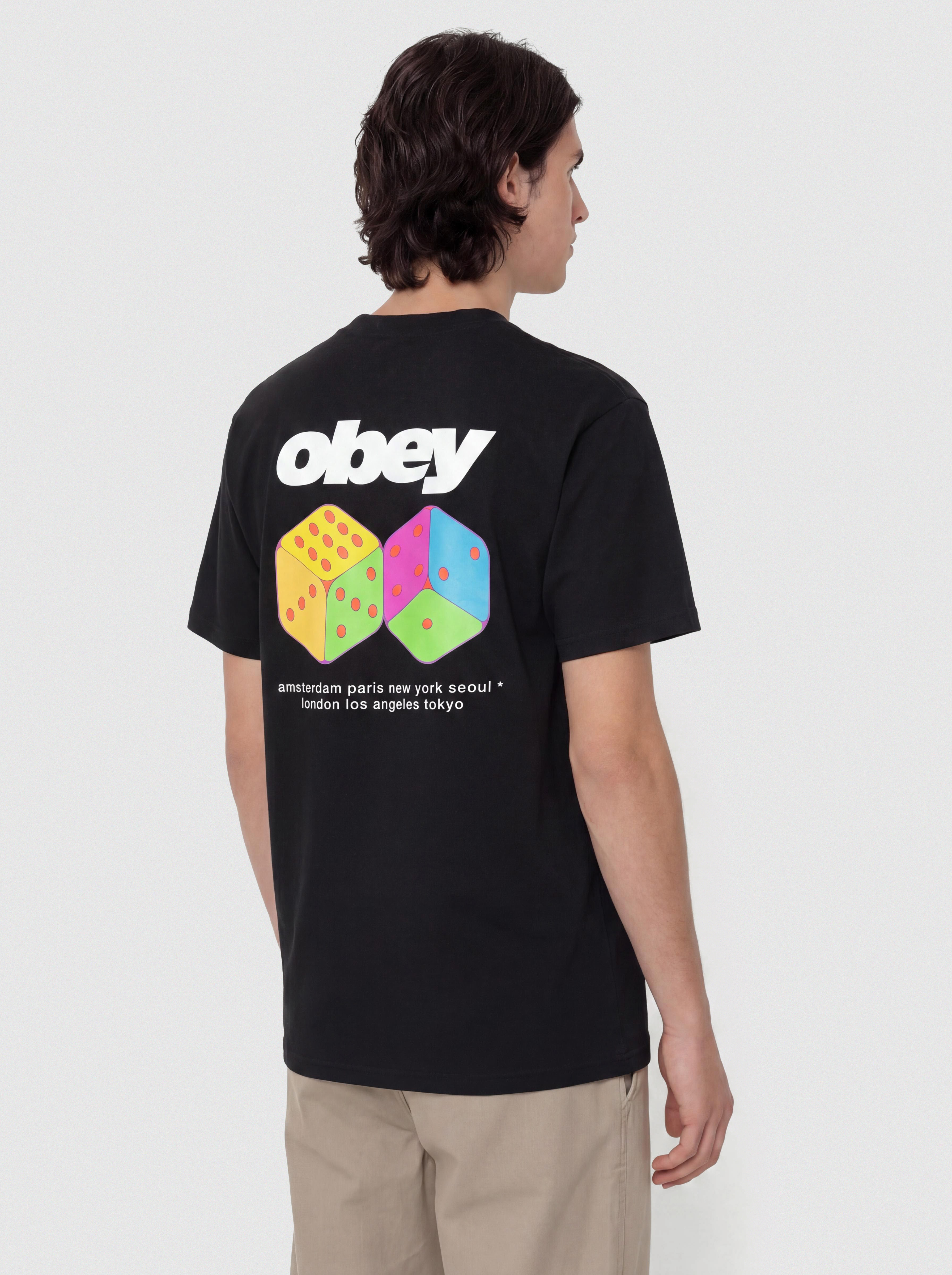 Tricou OBEY Dice (black)