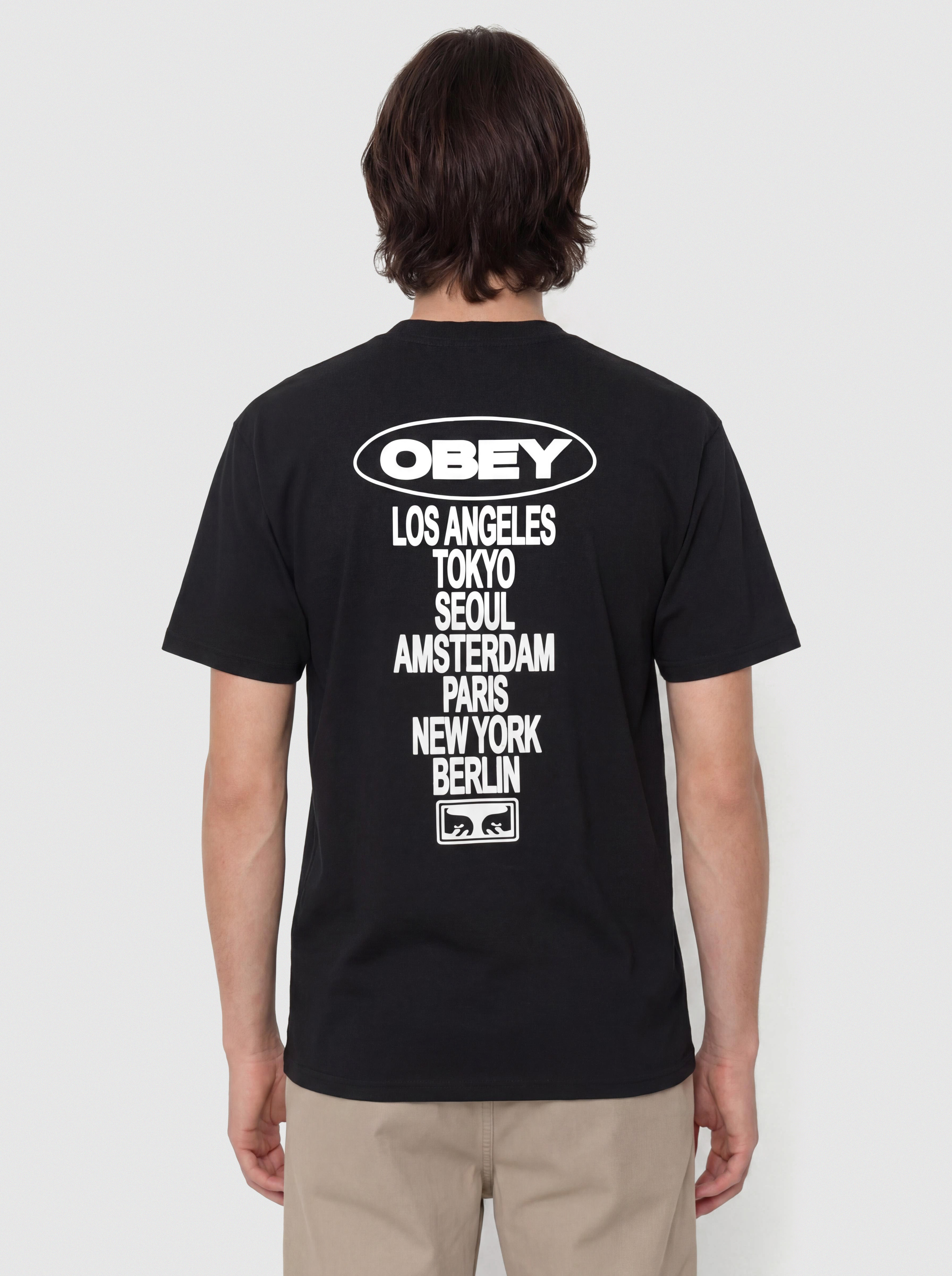 Tricou OBEY Global Impact (black)