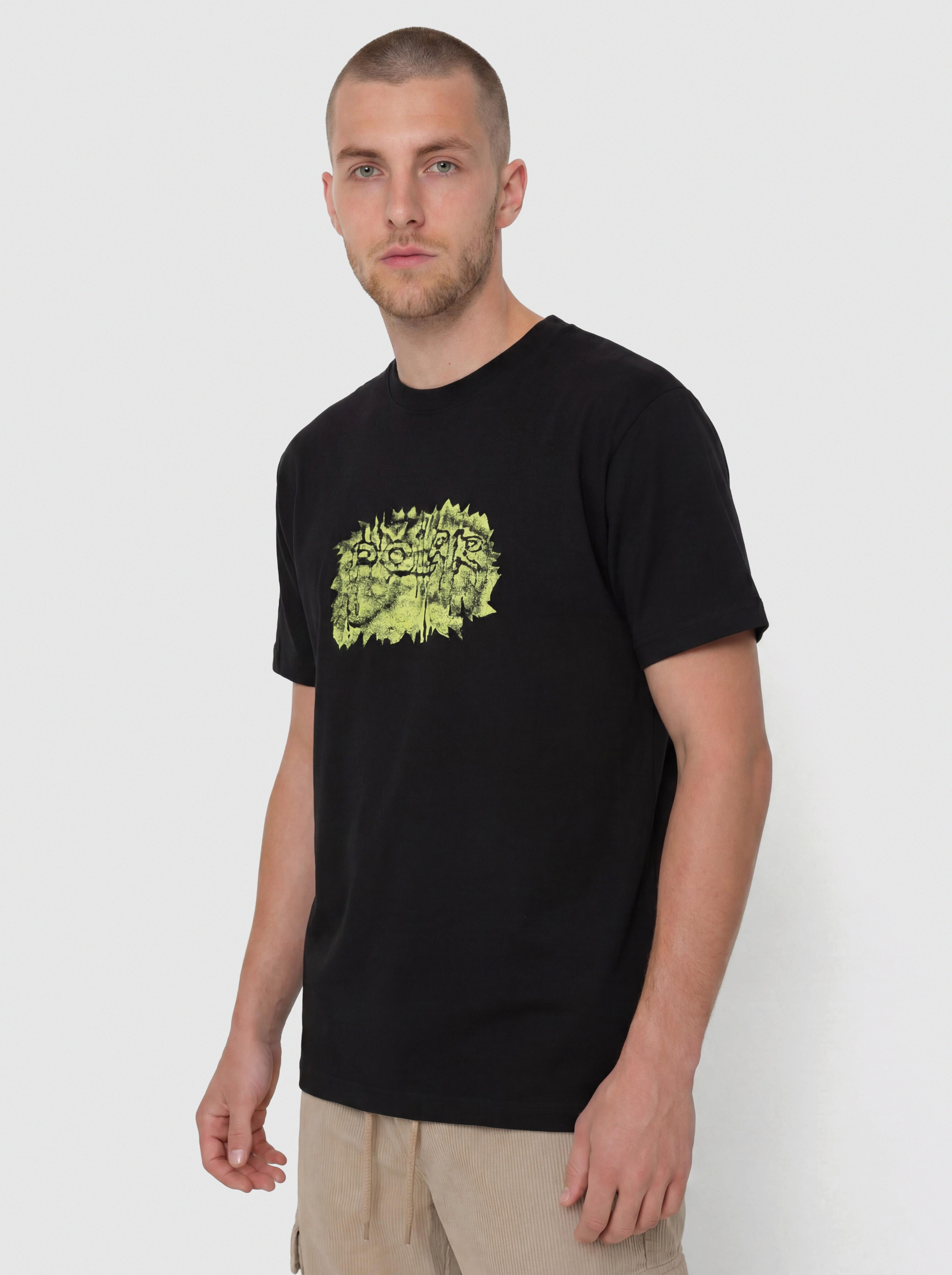 Tricou Polar Skate Wrinkle (black)