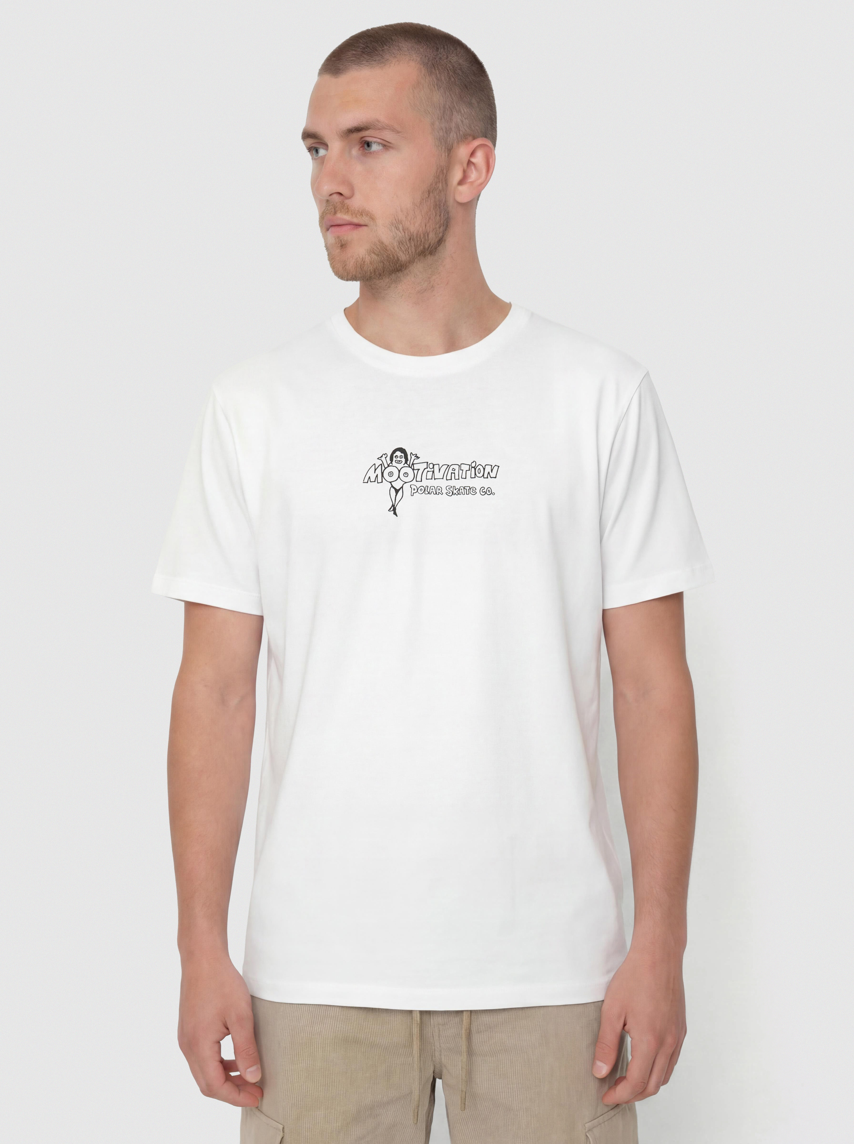 Tricou Polar Skate Band Mootivation (white)