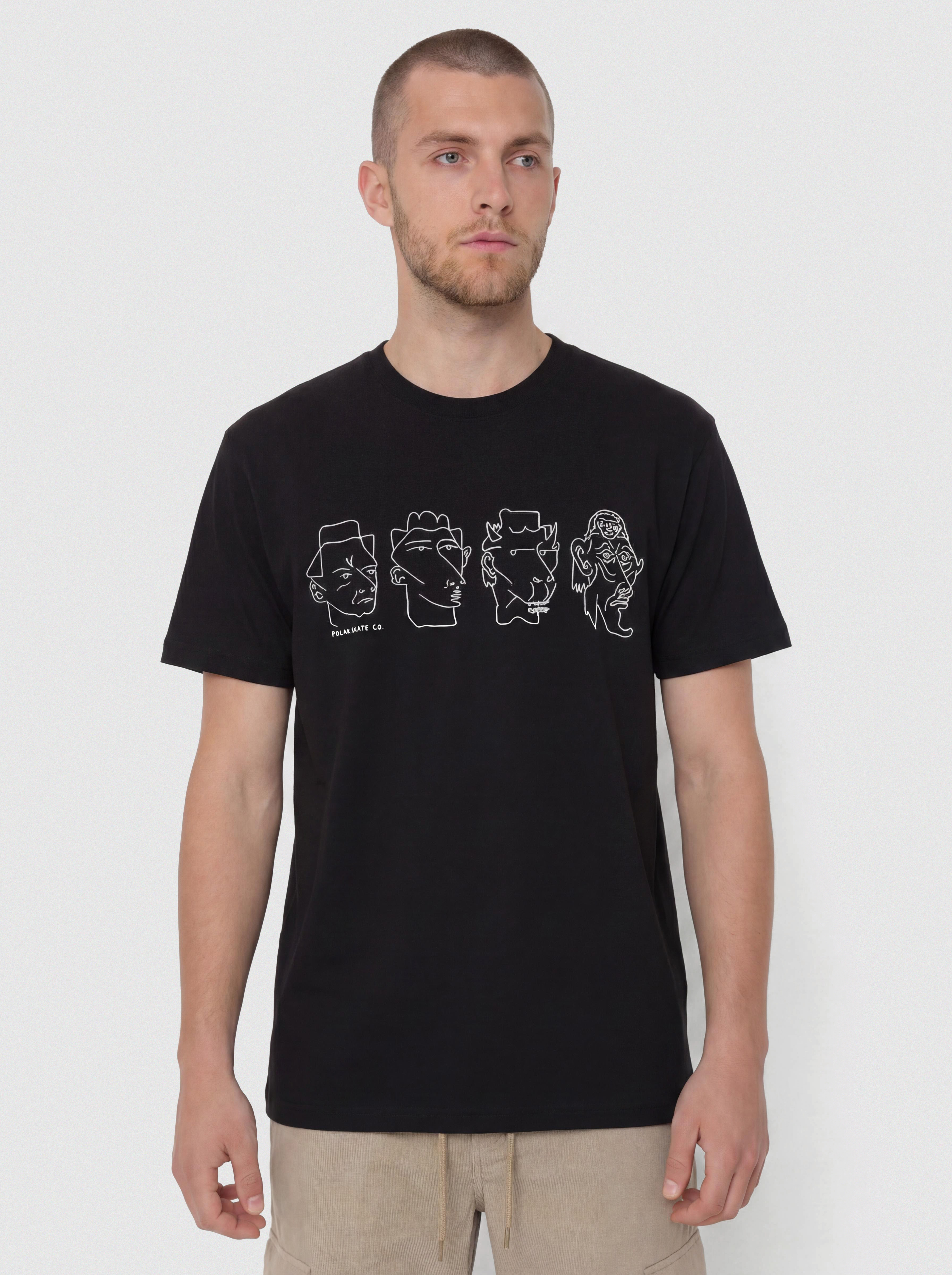 Tricou Polar Skate Contrast 8 Heads