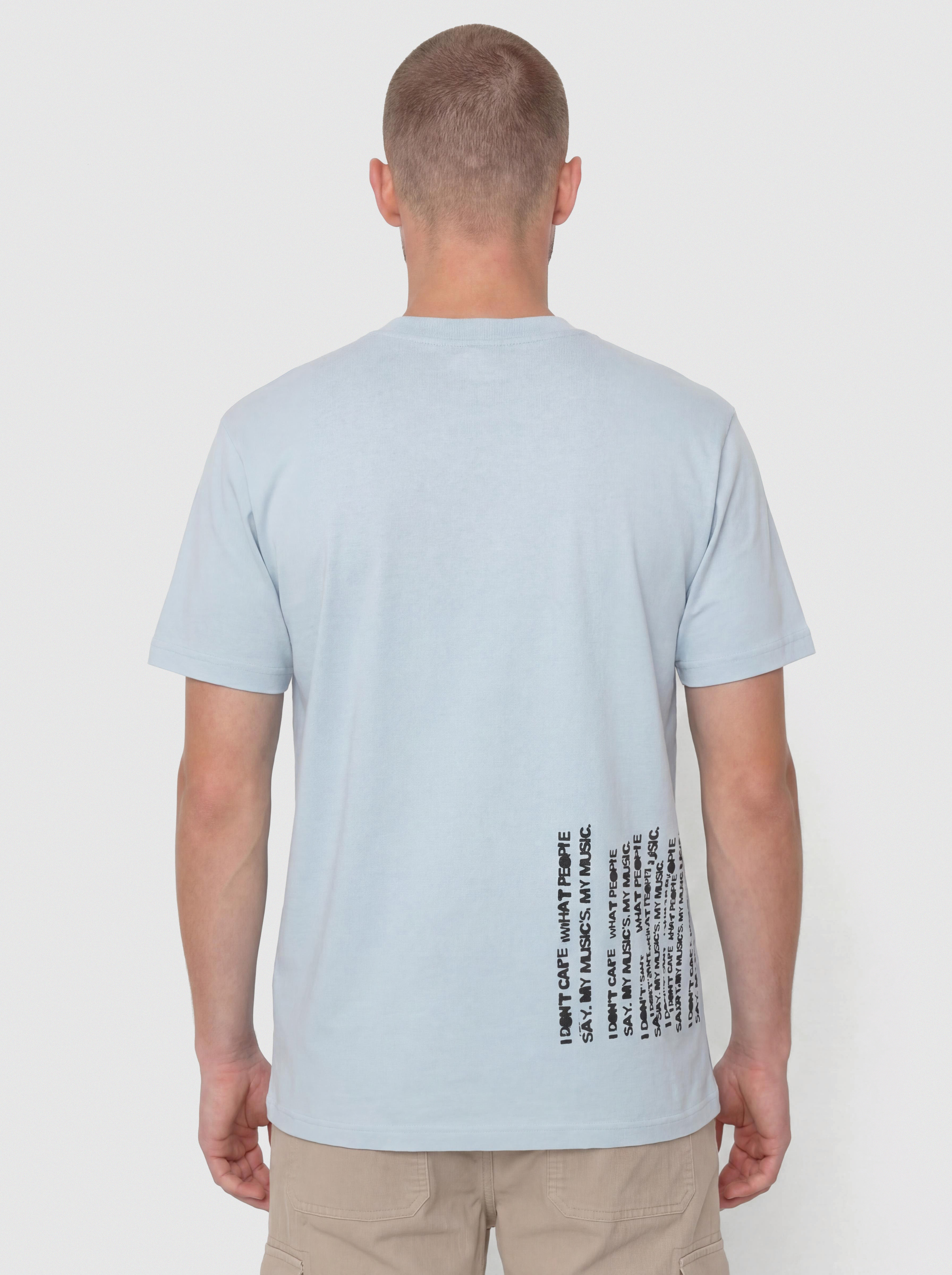Tricou Polar Skate My Music (light blue)