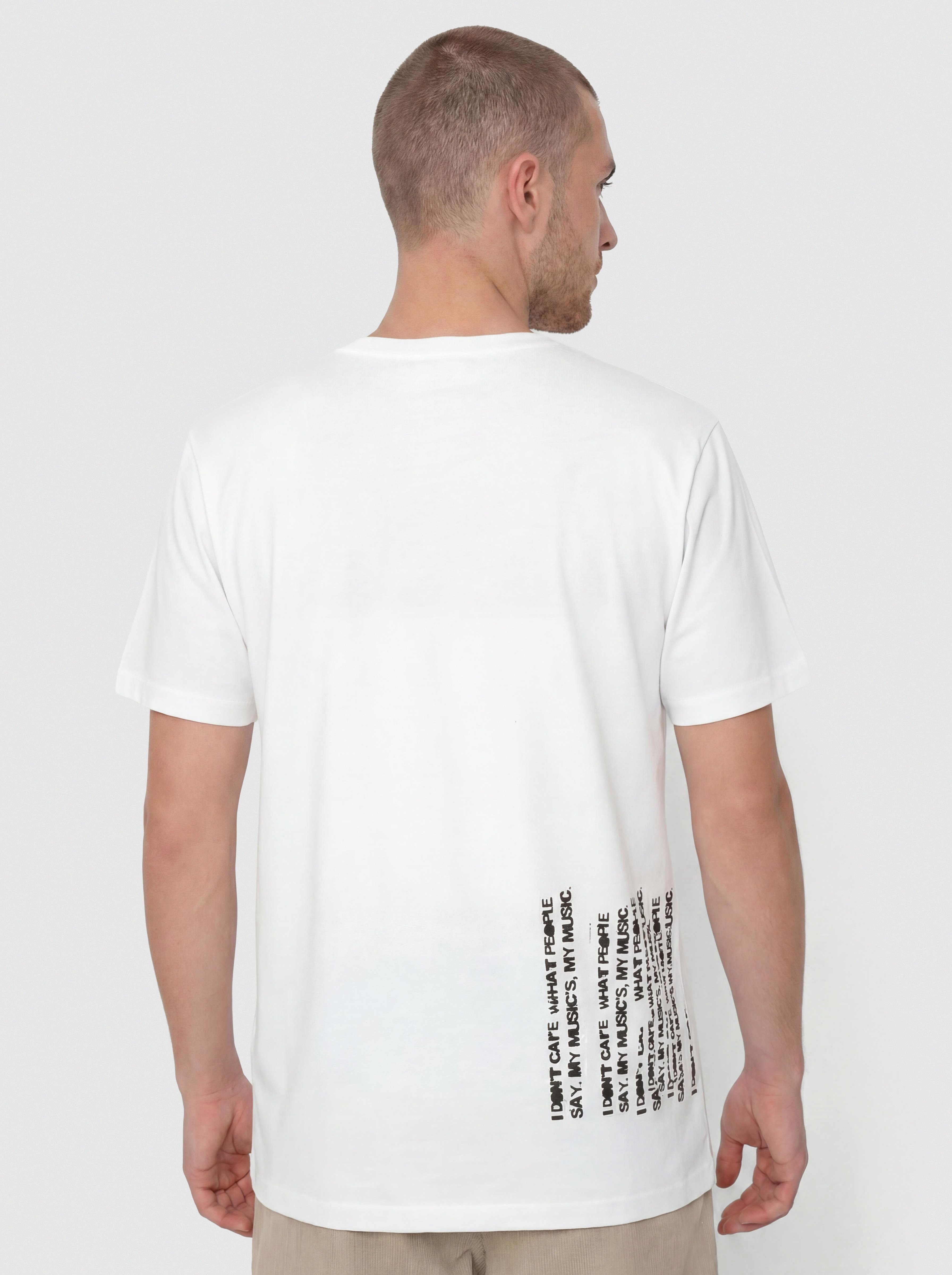 Tricou Polar Skate My Music (white)