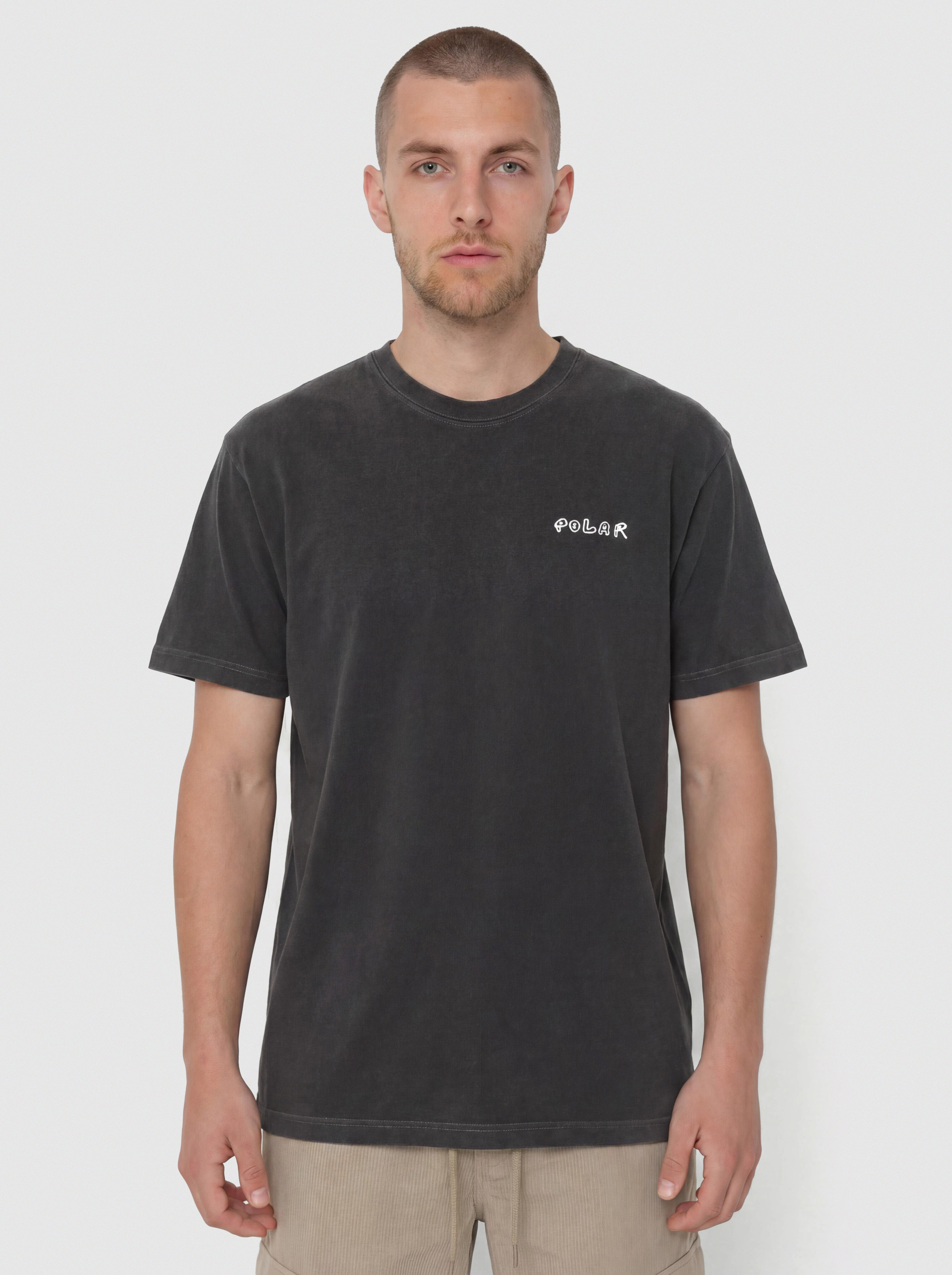 Tricou Polar Skate 2 Guys (silver black)