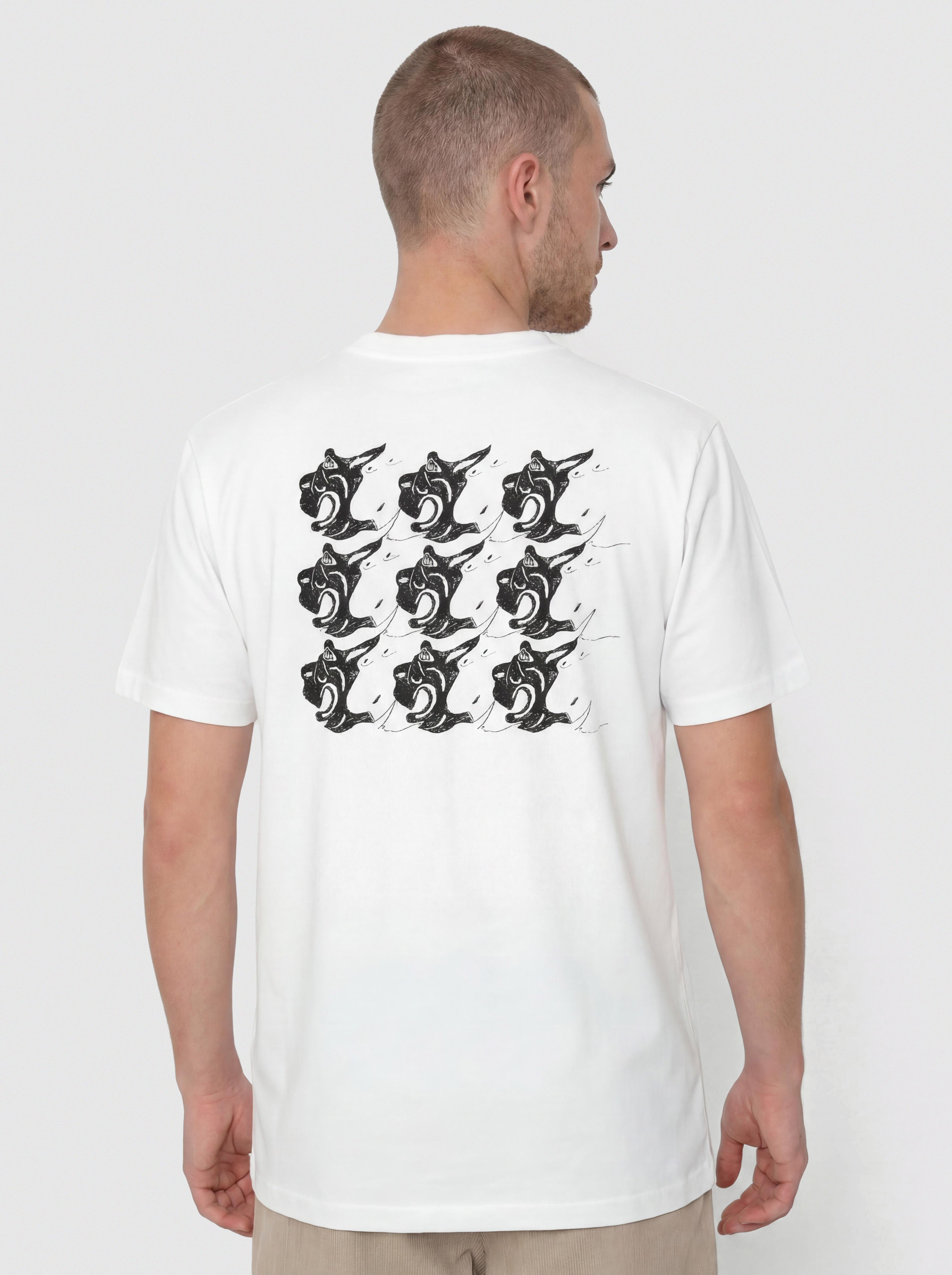 Tricou Polar Skate 2 Guys (white)