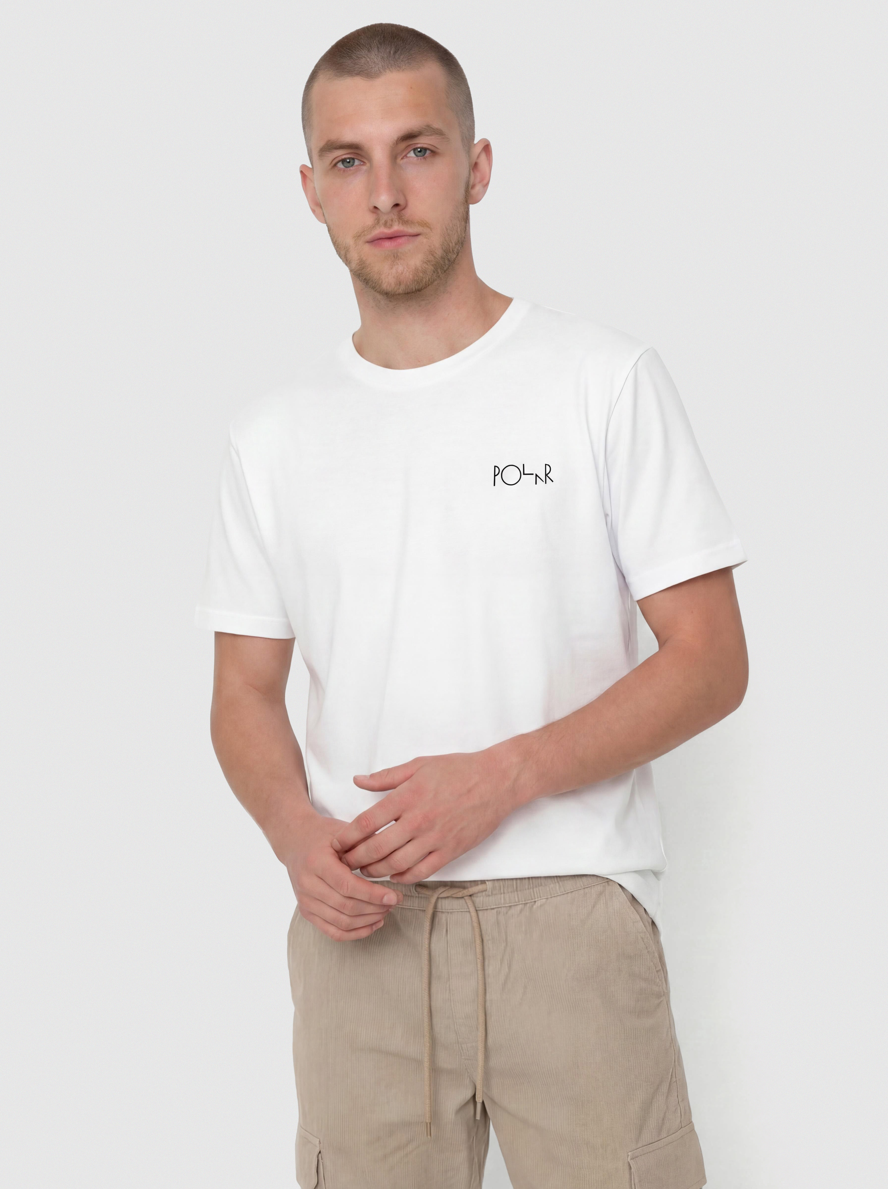 Tricou Polar Skate Lost & Found (white)