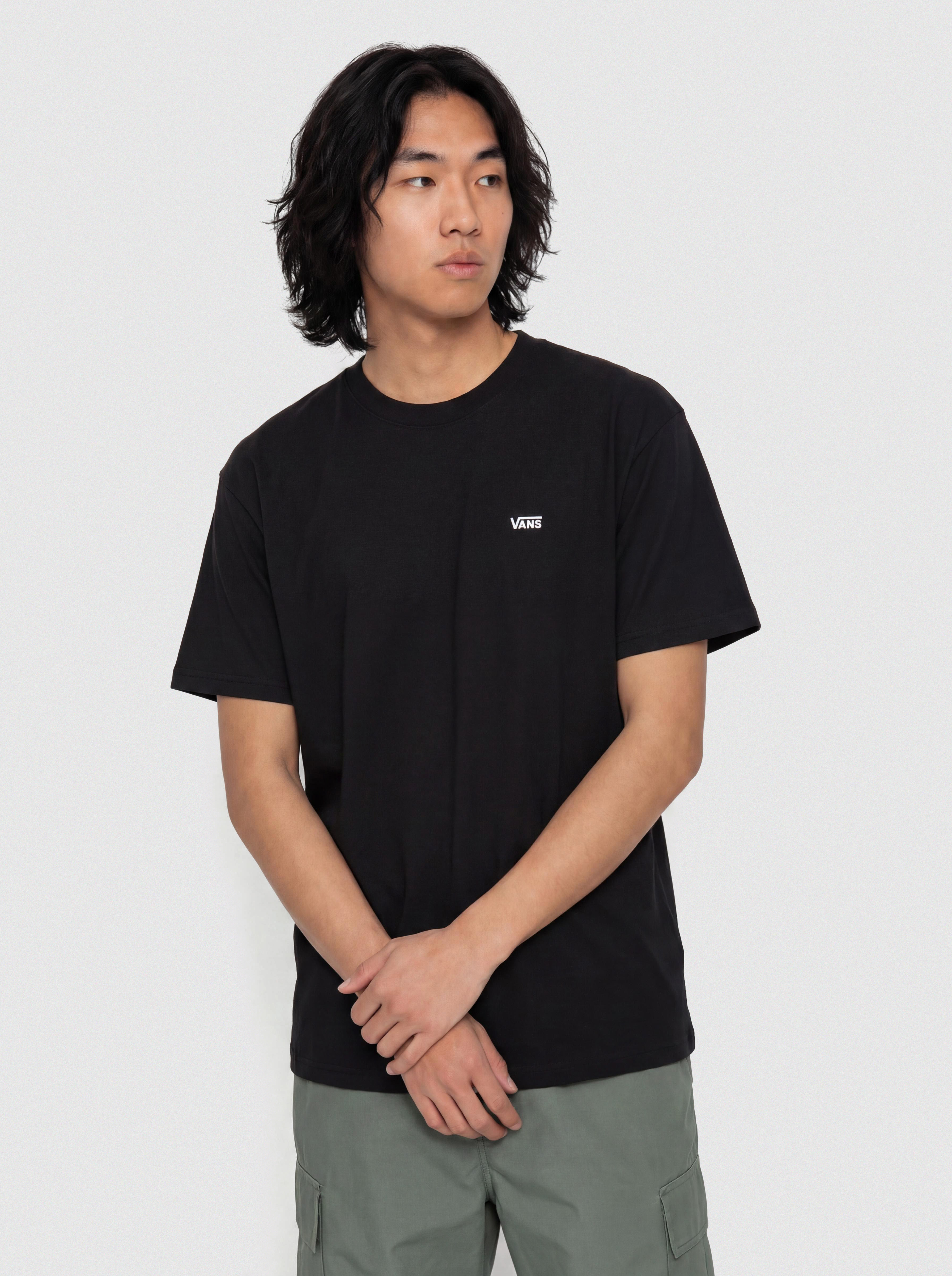 Tricou Vans Left Chest II Loose (black)