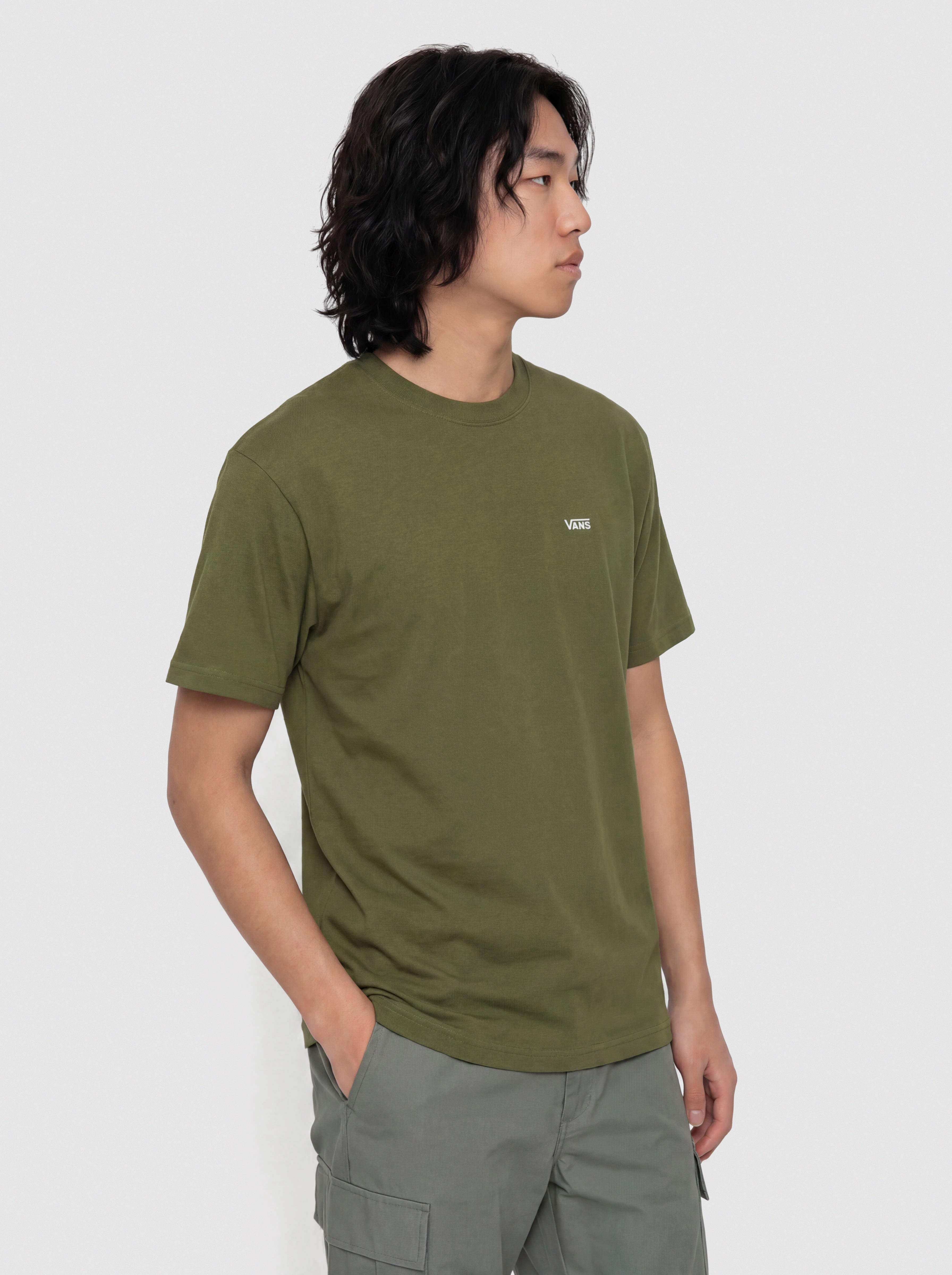Tricou Vans Left Chest II Loose (green balsam)