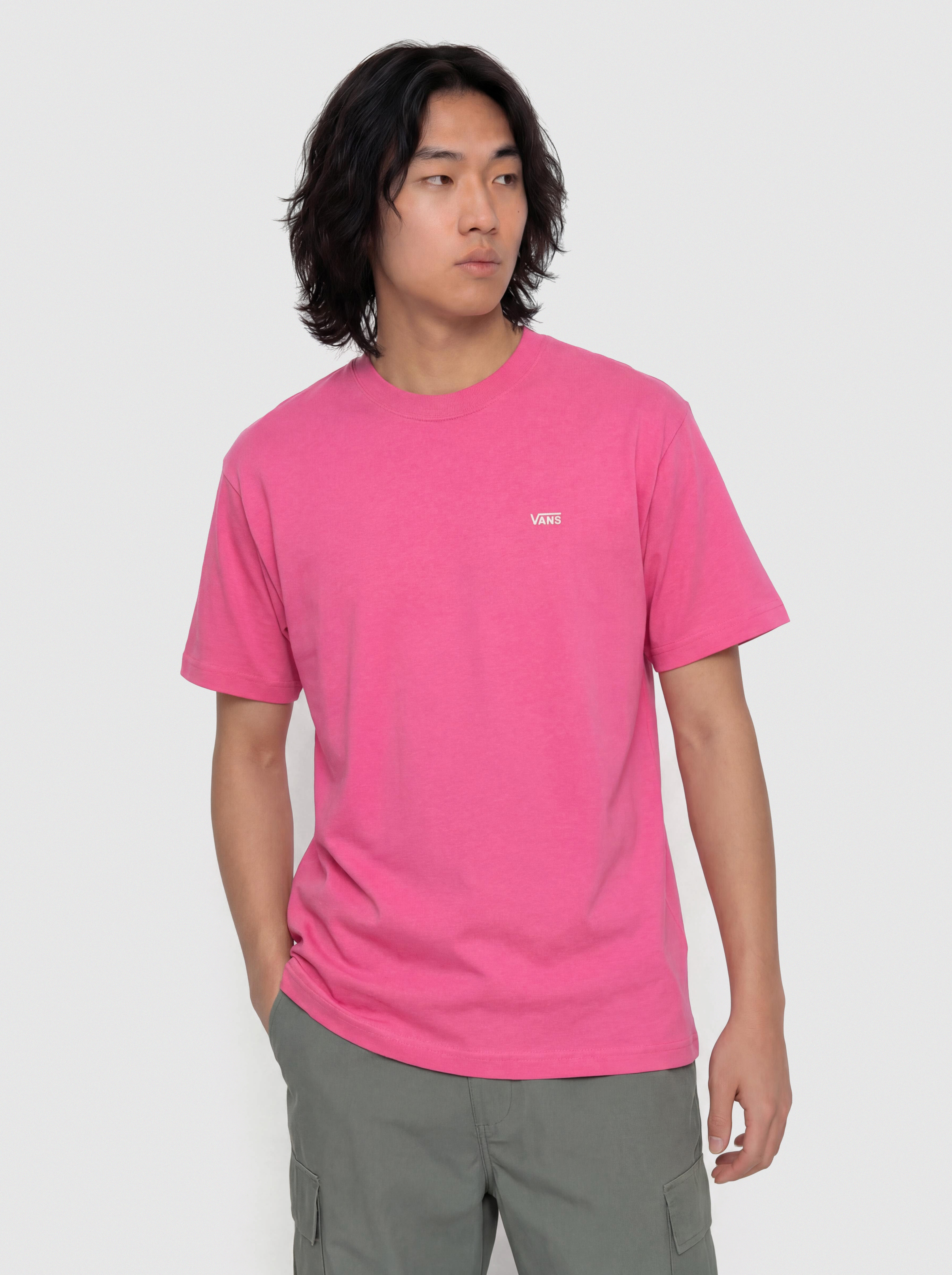 Tricou Vans Left Chest II Loose (pink velvet)