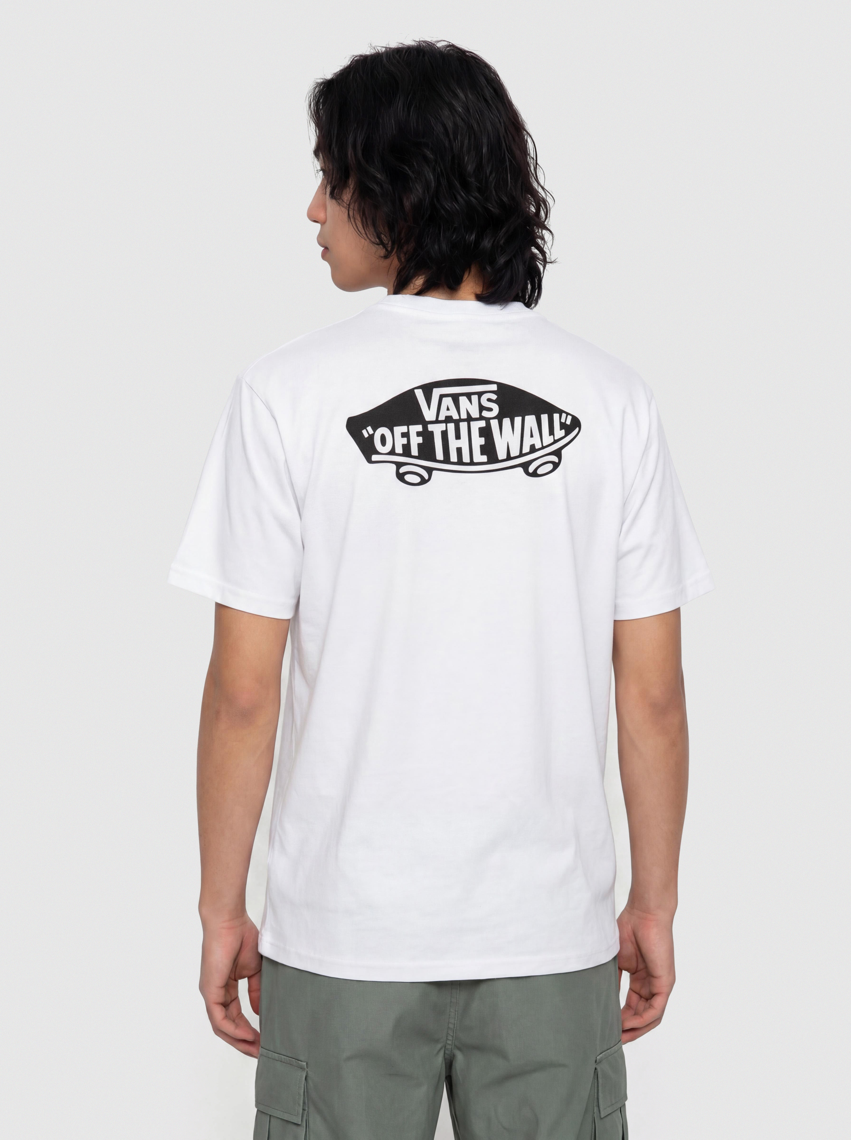 Tricou Vans Double Standard (white/black)