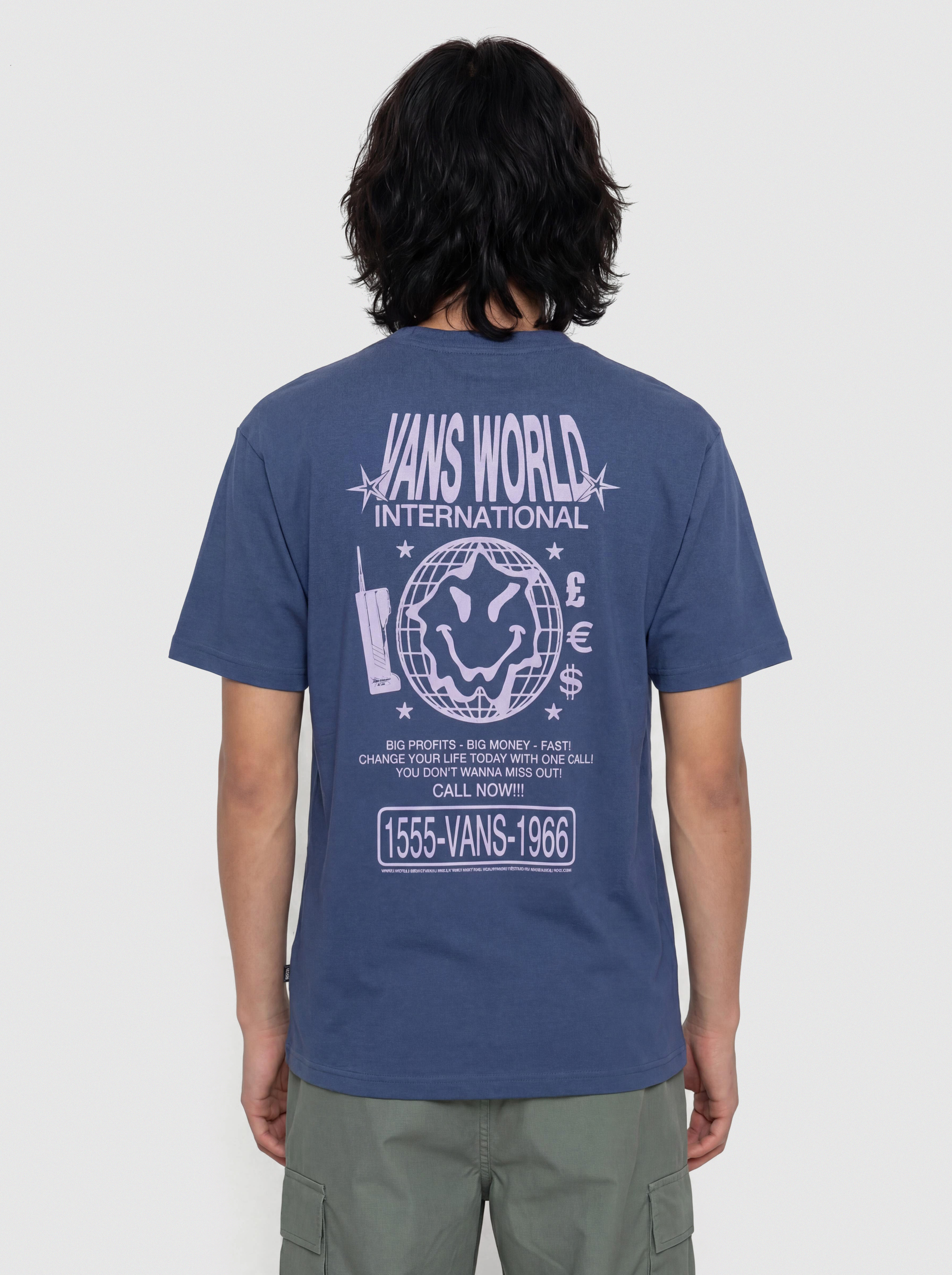 Tricou Vans World Intl (true navy)