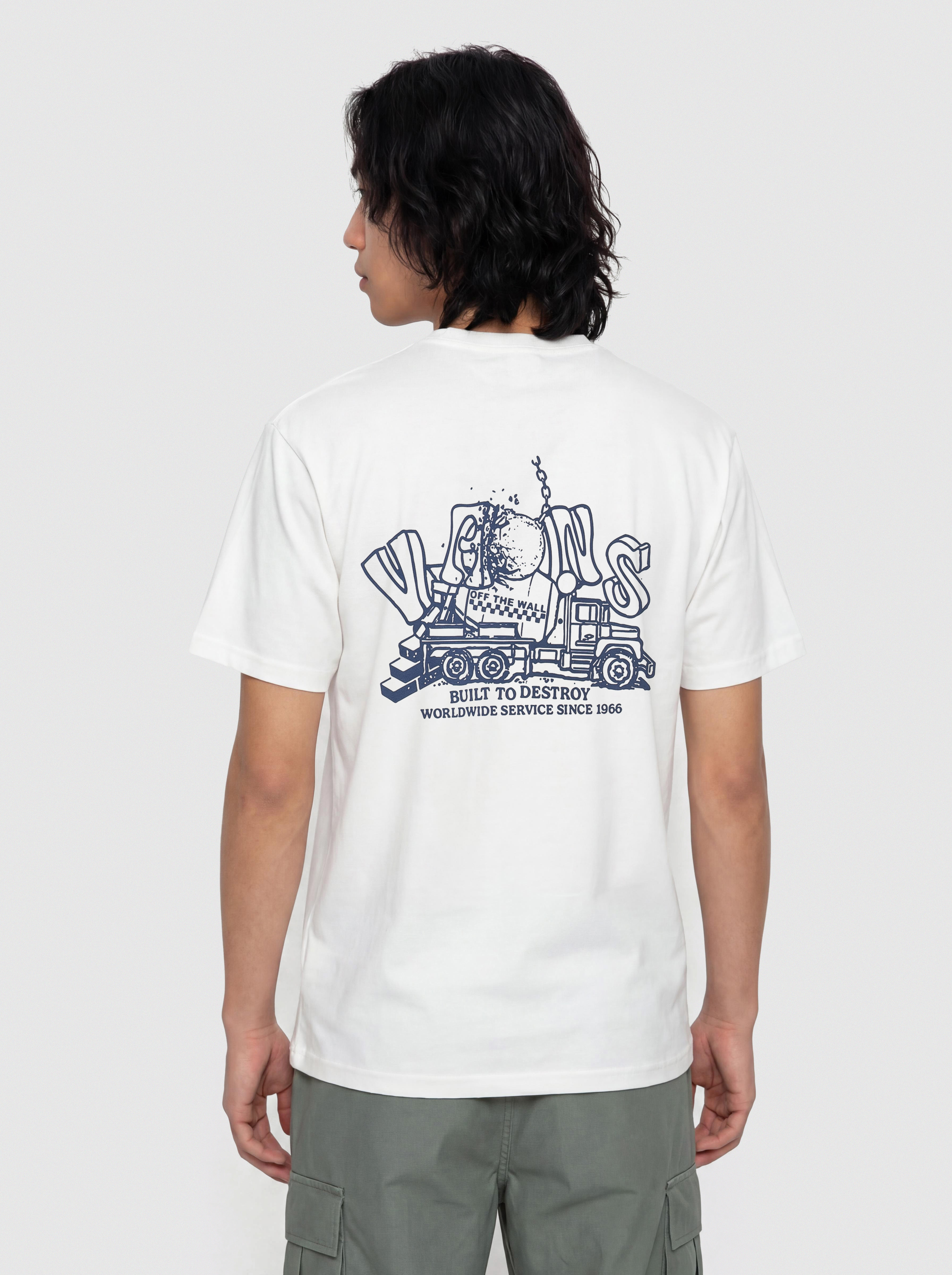 Tricou Vans Demolish (white)