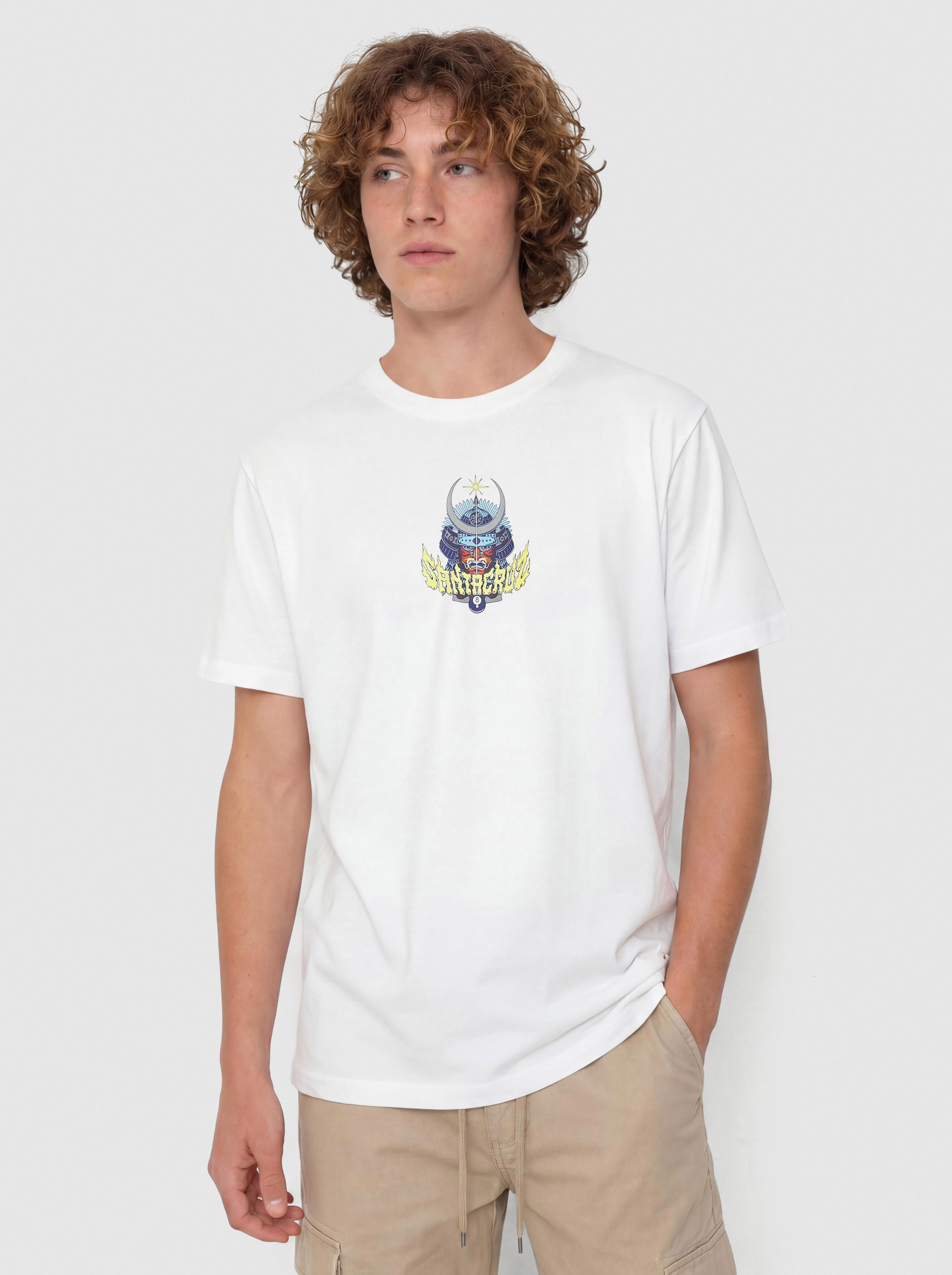 Tricou Santa Cruz Winkowski Samurai Fnt (white)