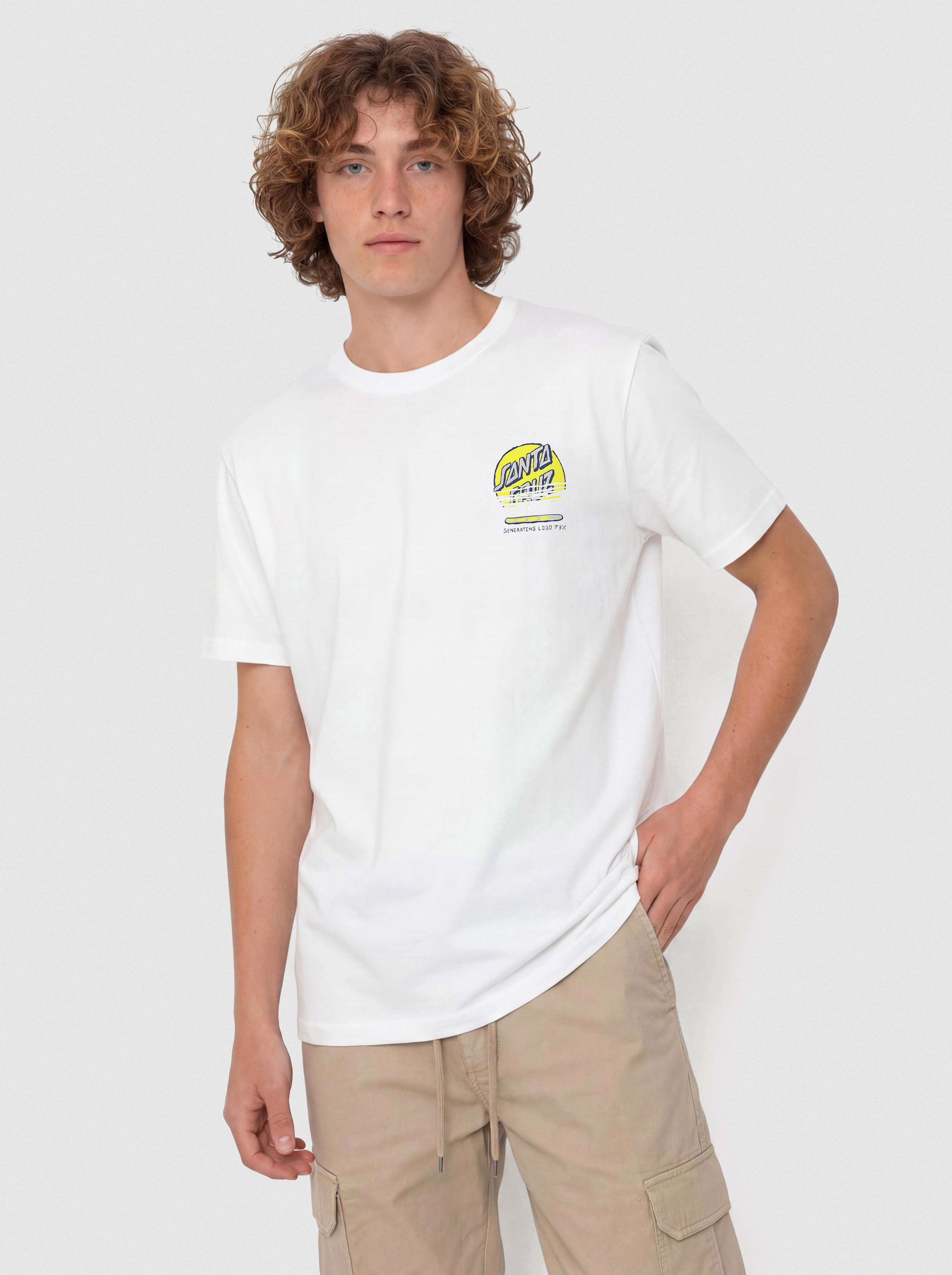 Tricou Santa Cruz Self Destruct (white)