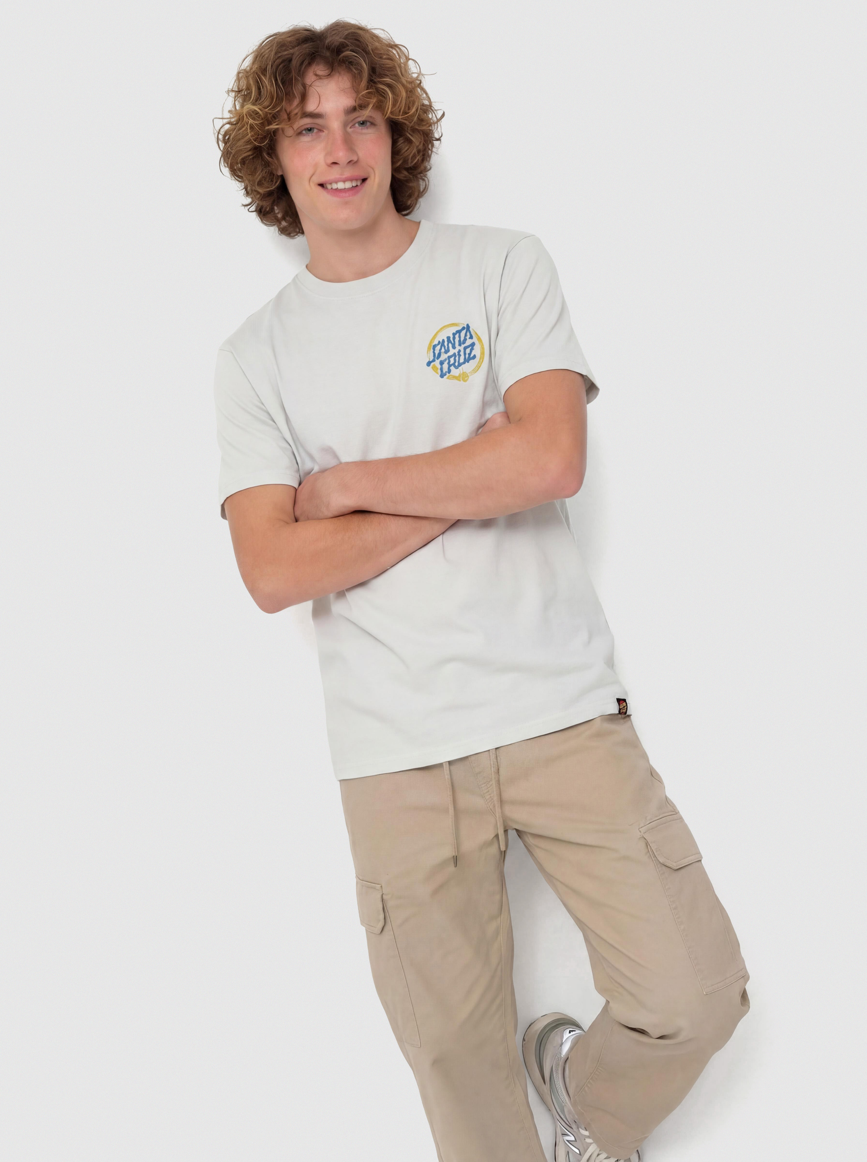 Tricou Santa Cruz Mako Dot (mist)