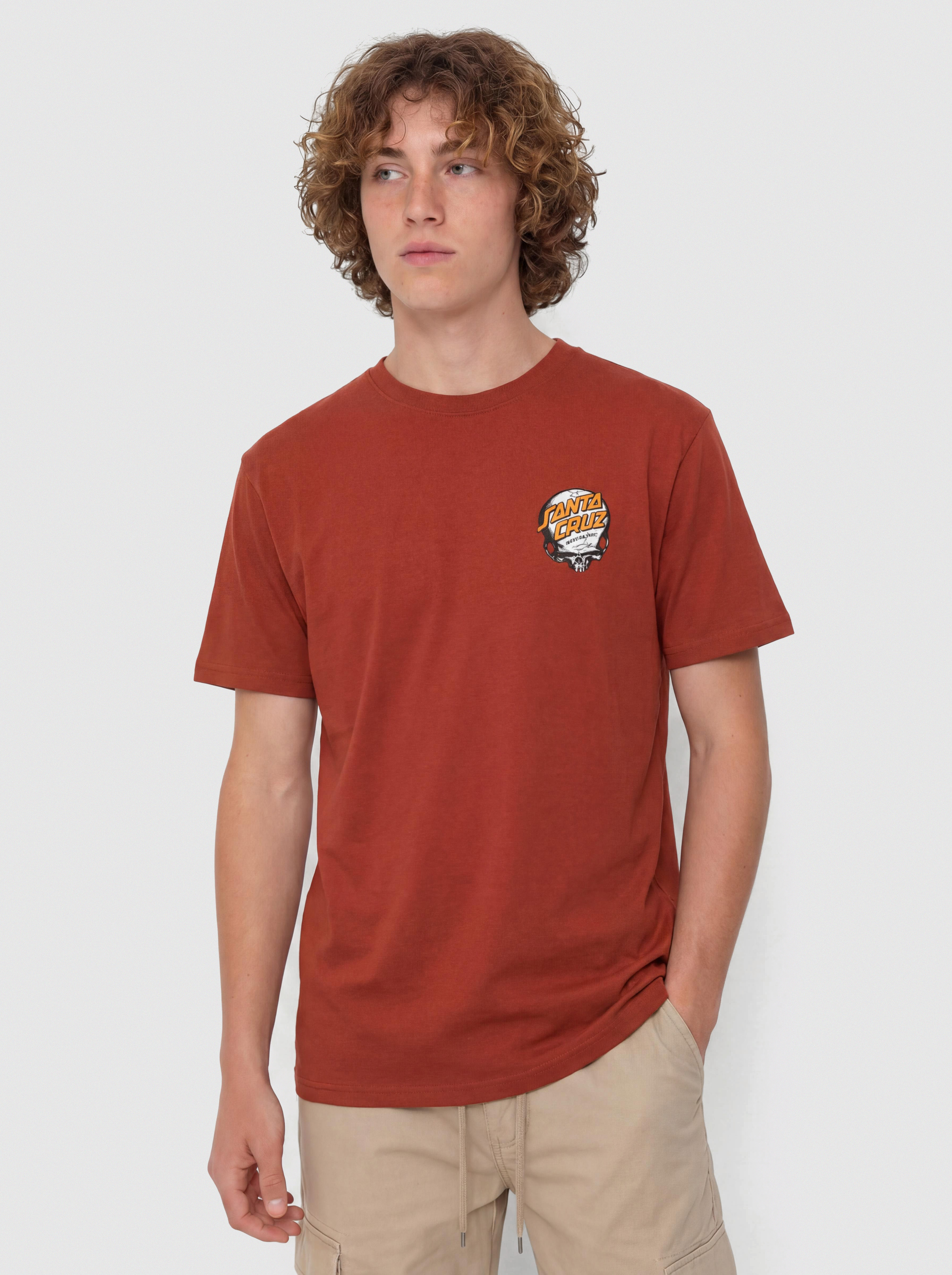 Tricou Santa Cruz O'Brien Scream Reaper (dark rust)