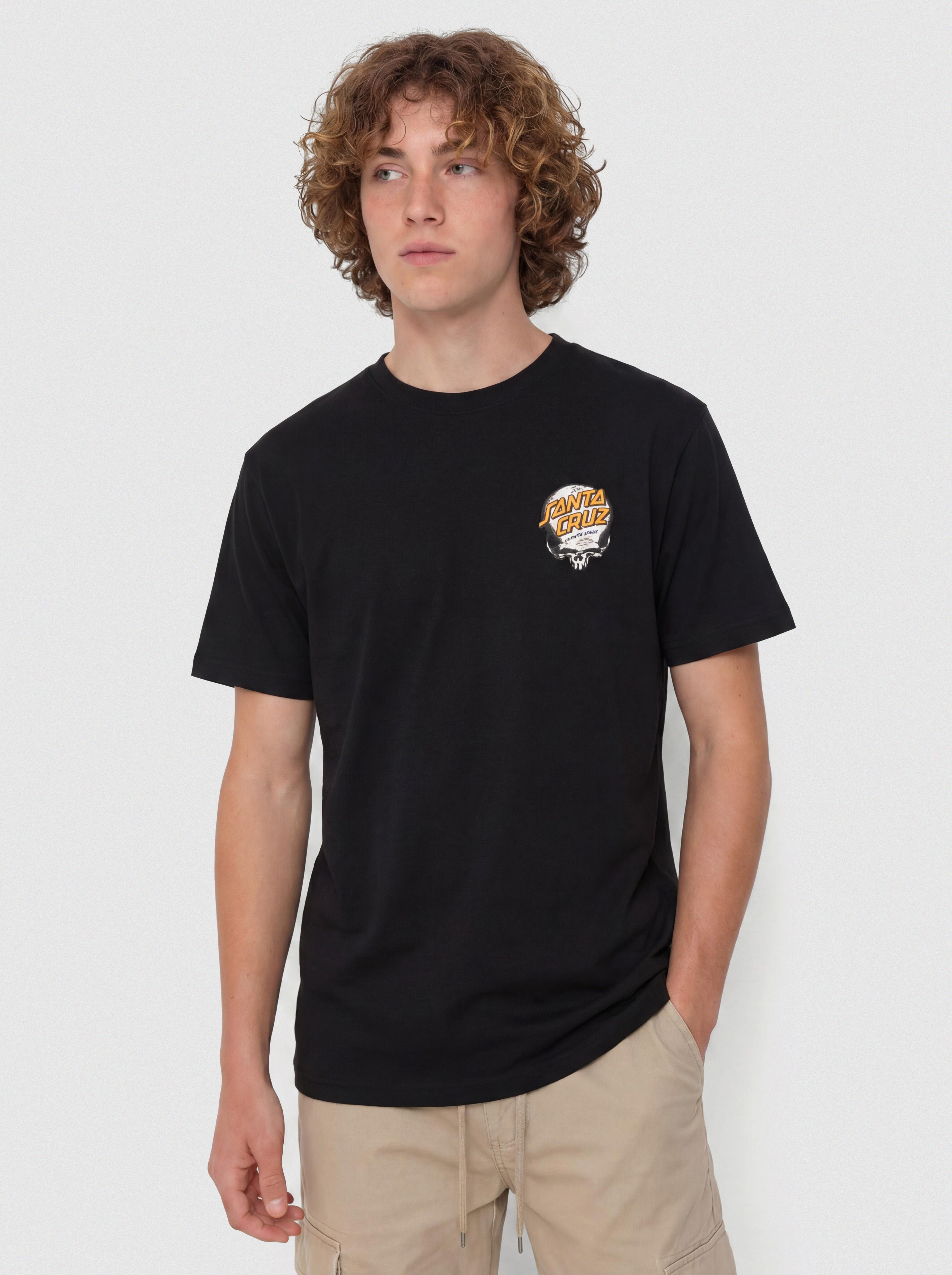 Tricou Santa Cruz O'Brien Scream Reaper (black)