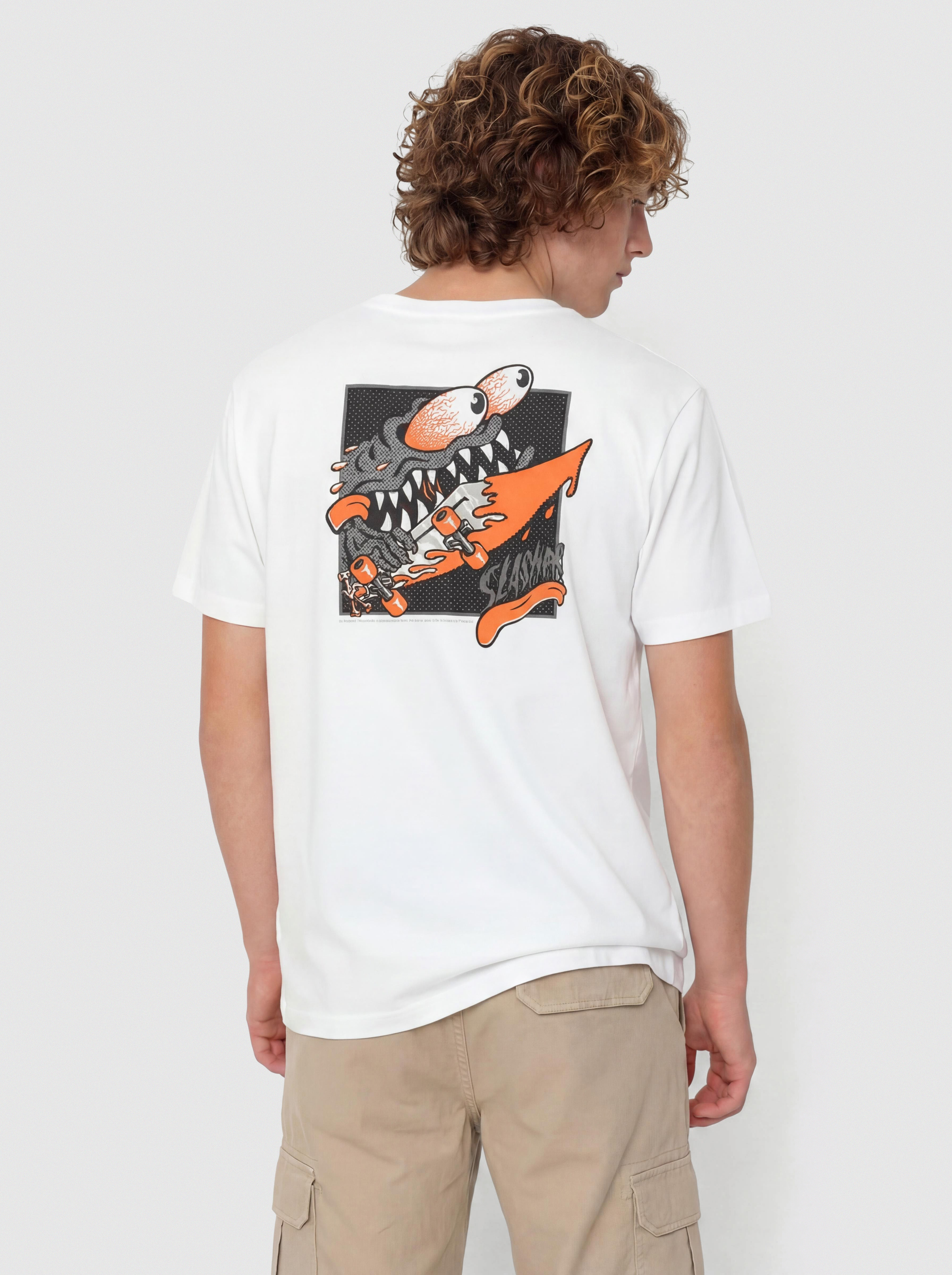 Tricou Santa Cruz Meek Slasher Box (white)