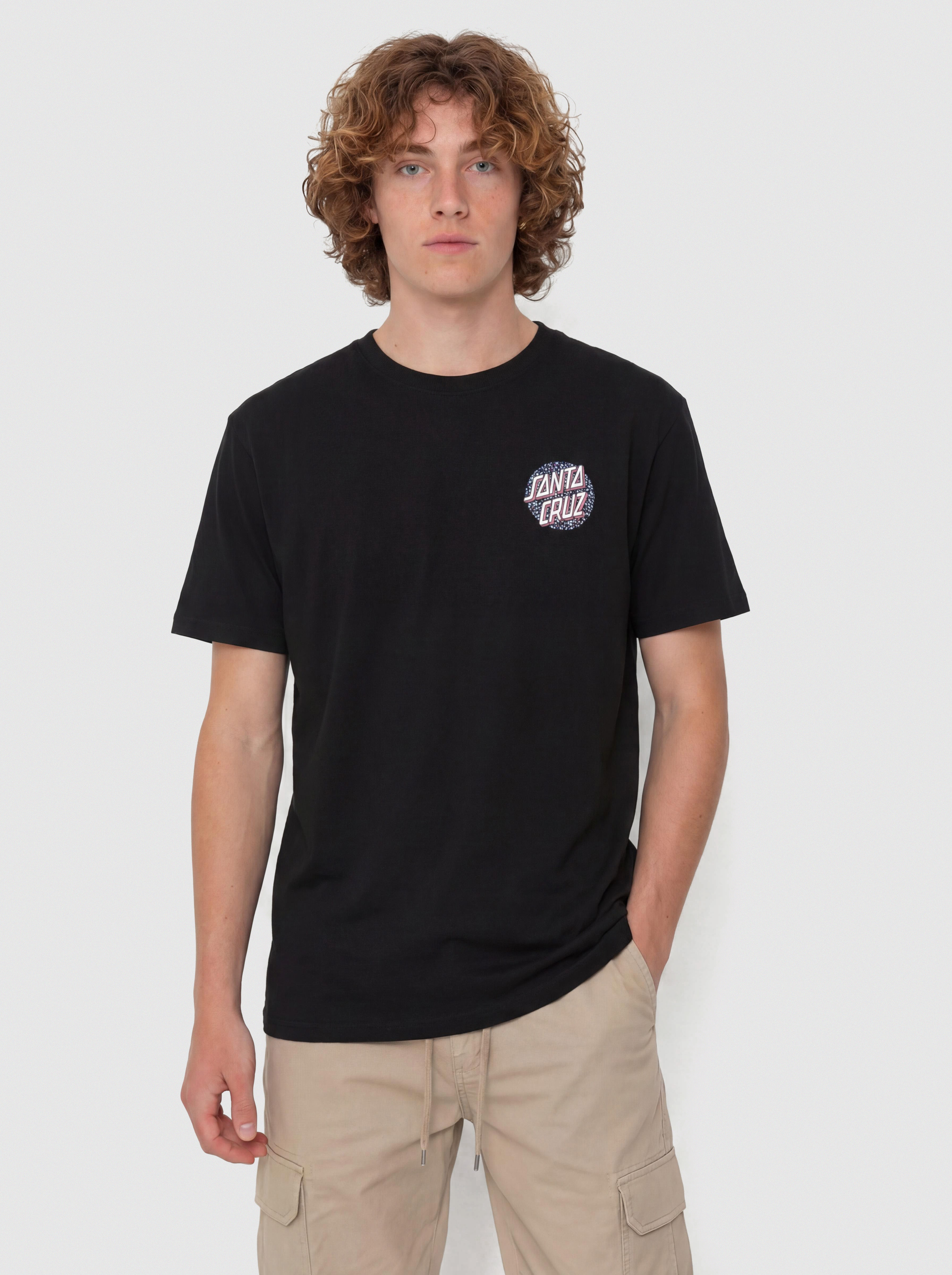 Tricou Santa Cruz Control Dot (black)