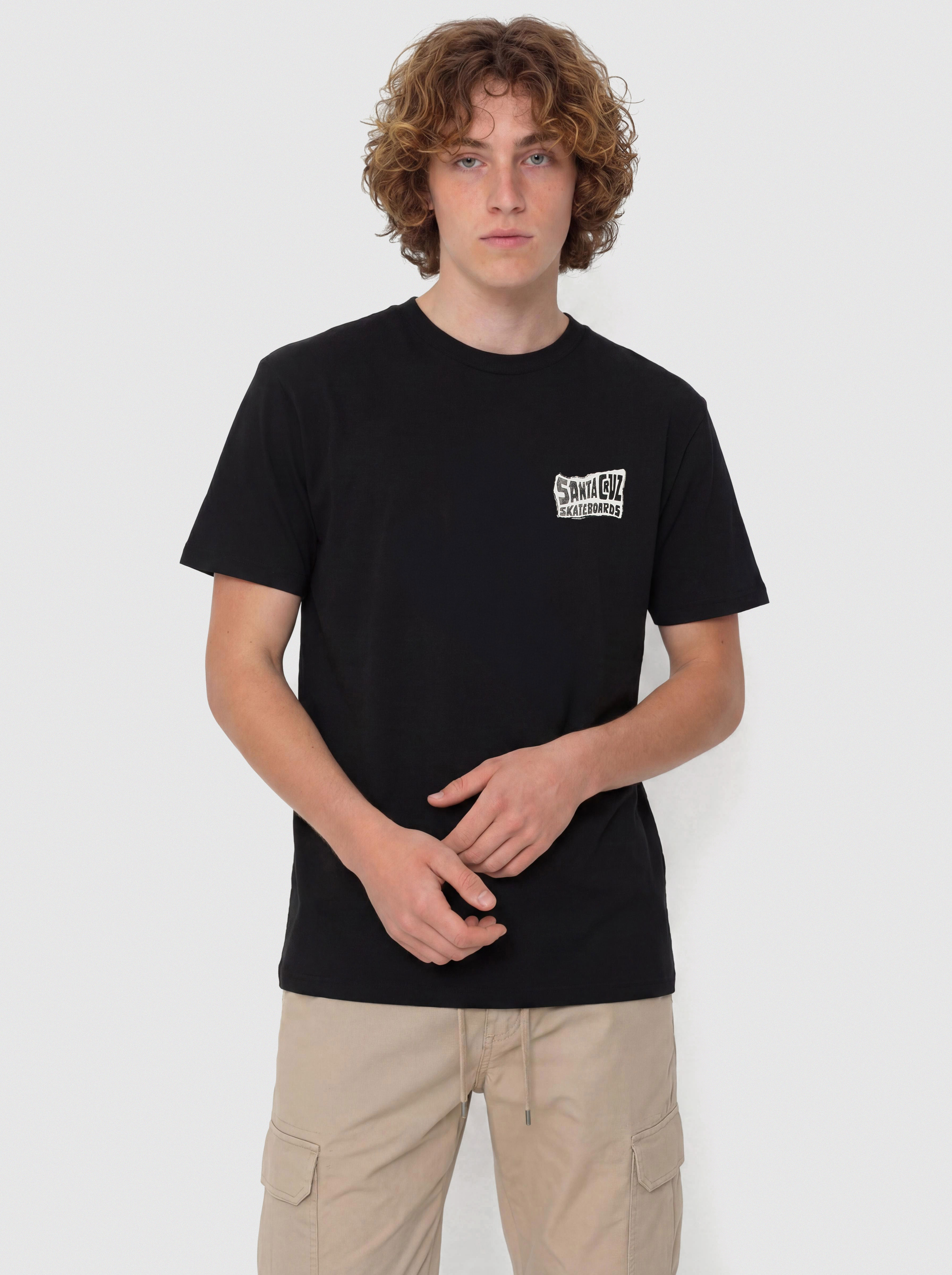Tricou Santa Cruz Collage Hand (black)