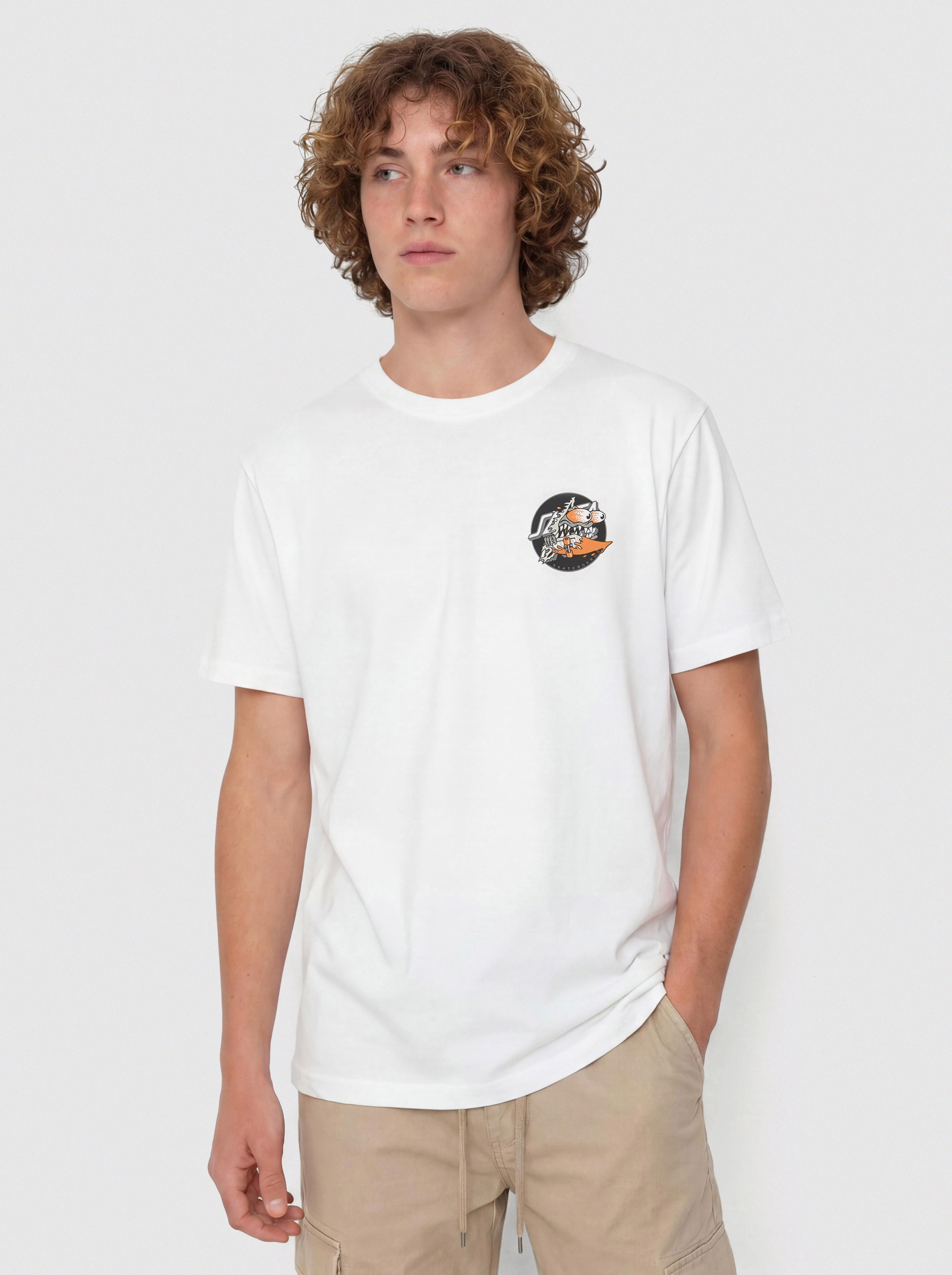 Tricou Santa Cruz Meek Slasher Box (white)