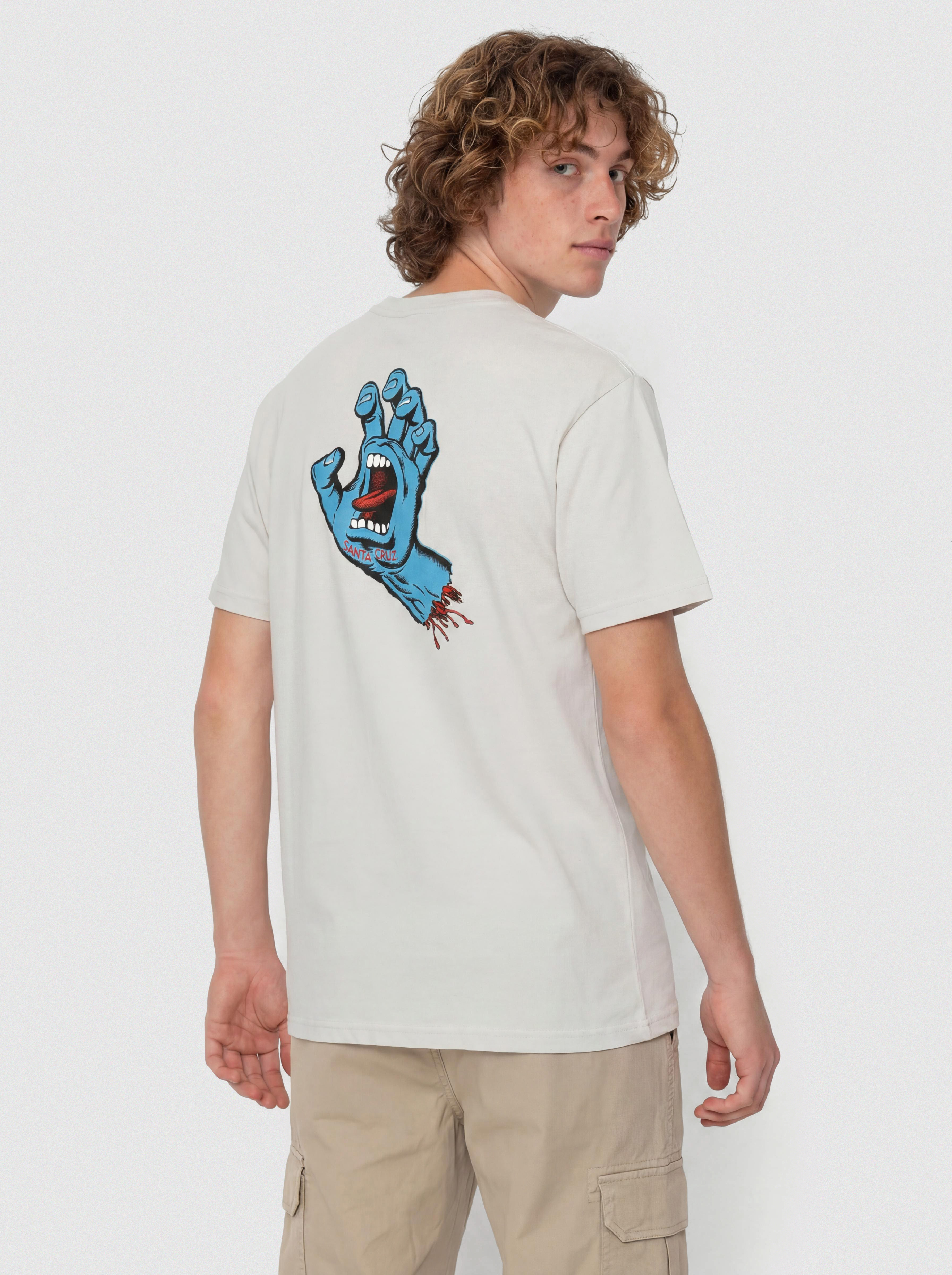 Tricou Santa Cruz Screaming Hand Chest (mist)