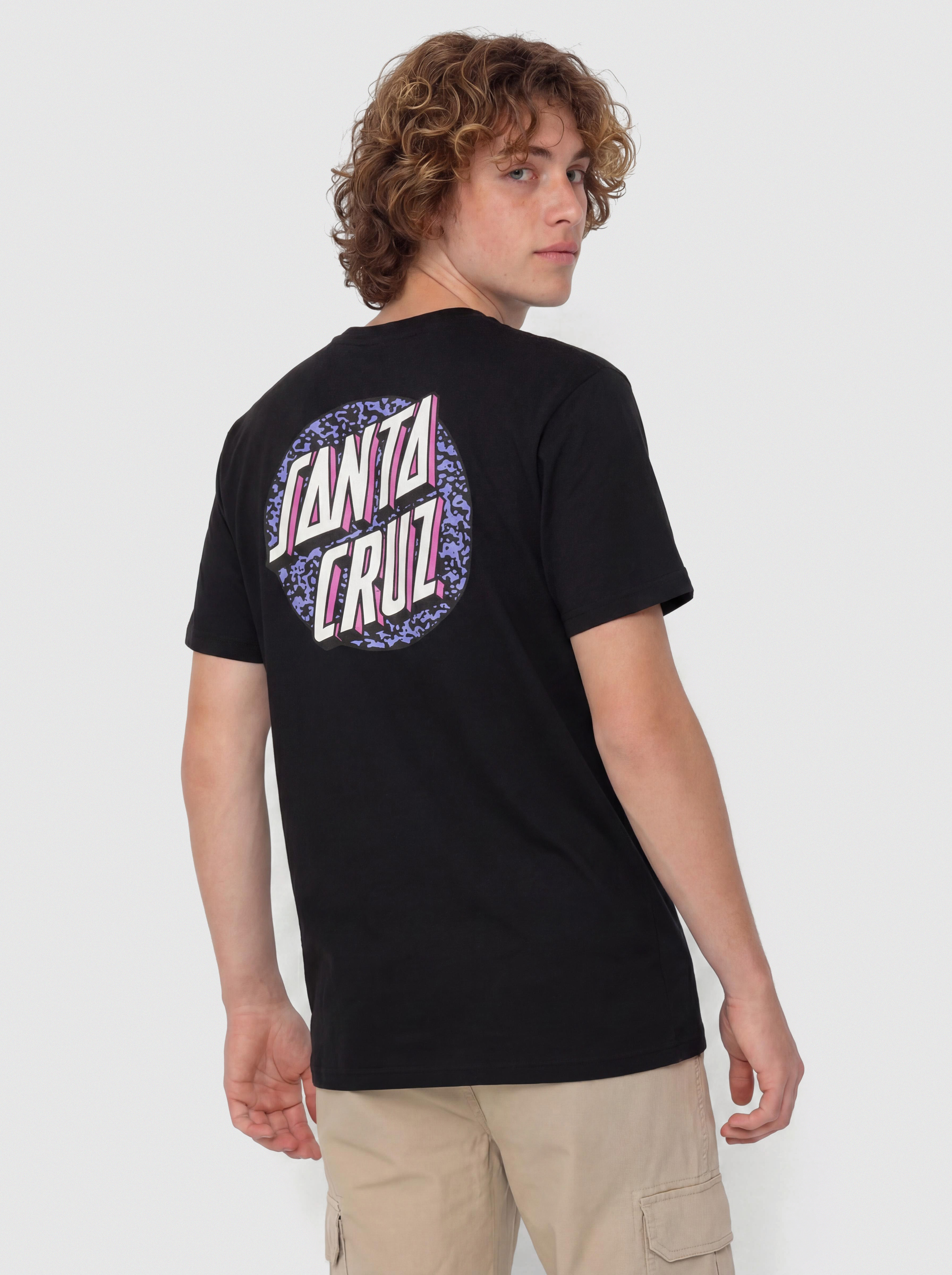 Tricou Santa Cruz Control Dot (black)