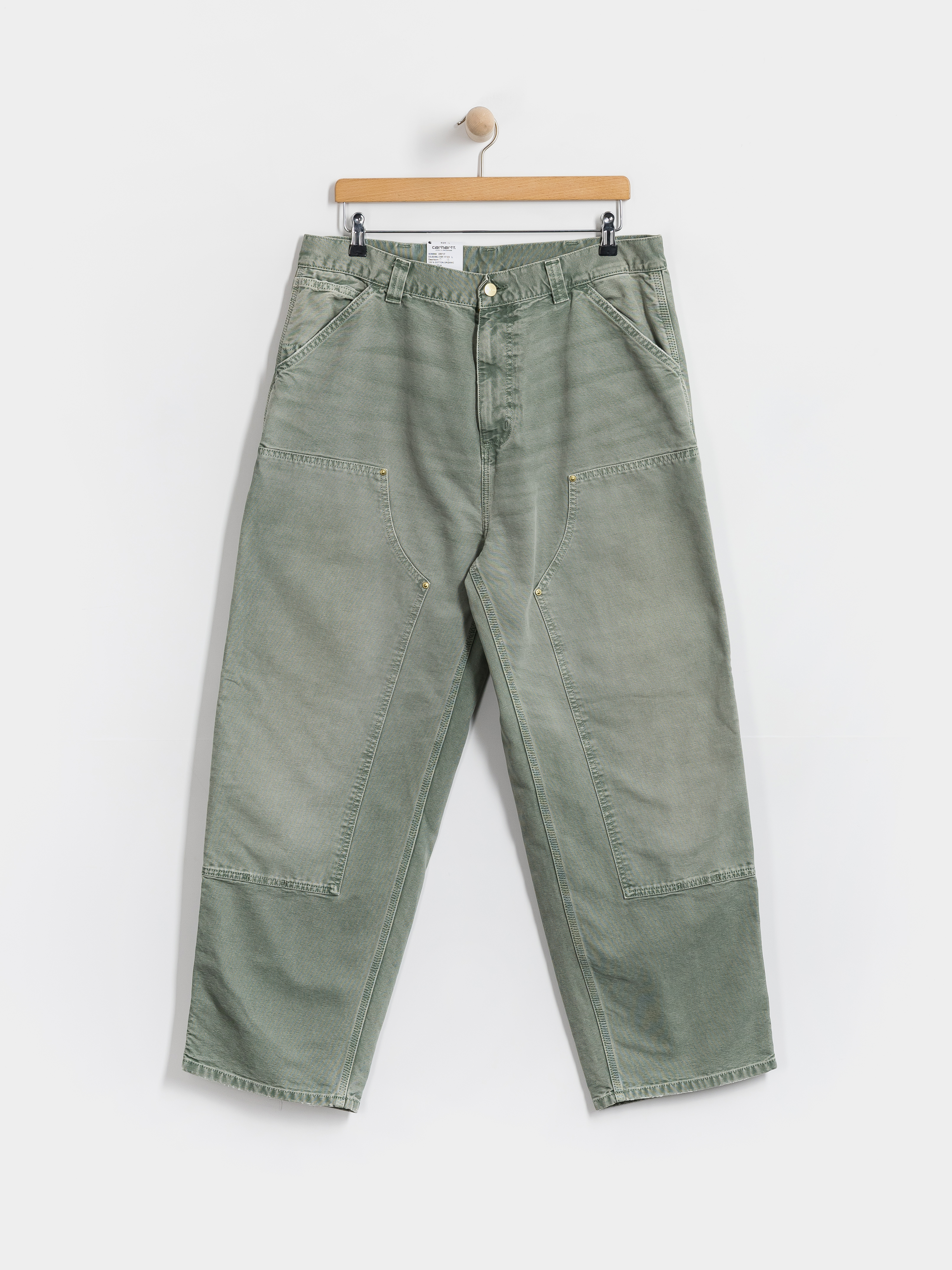 Pantaloni Carhartt WIP OG Double Knee (shady green)