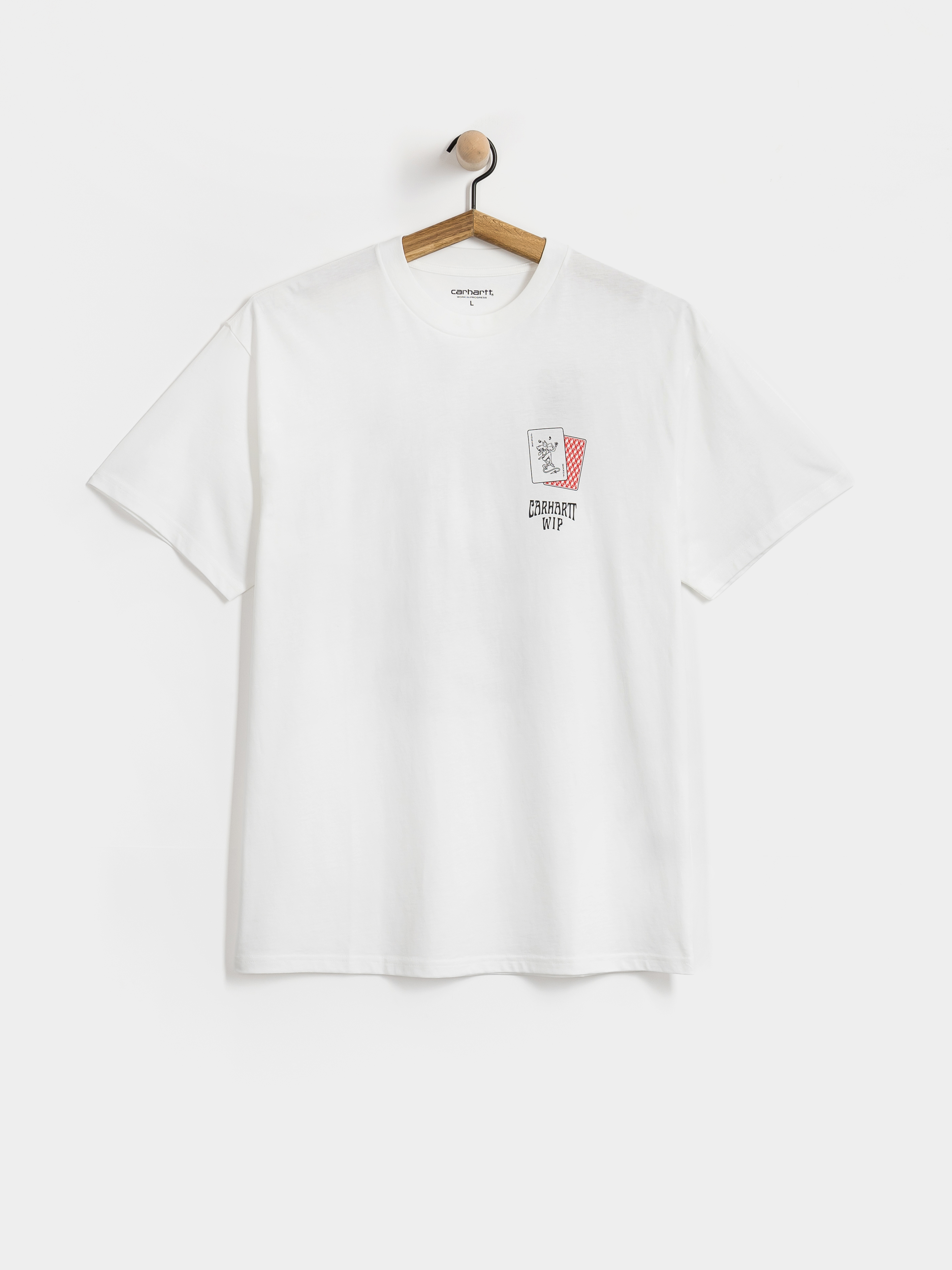 Tricou Carhartt WIP Playing Cards (white)