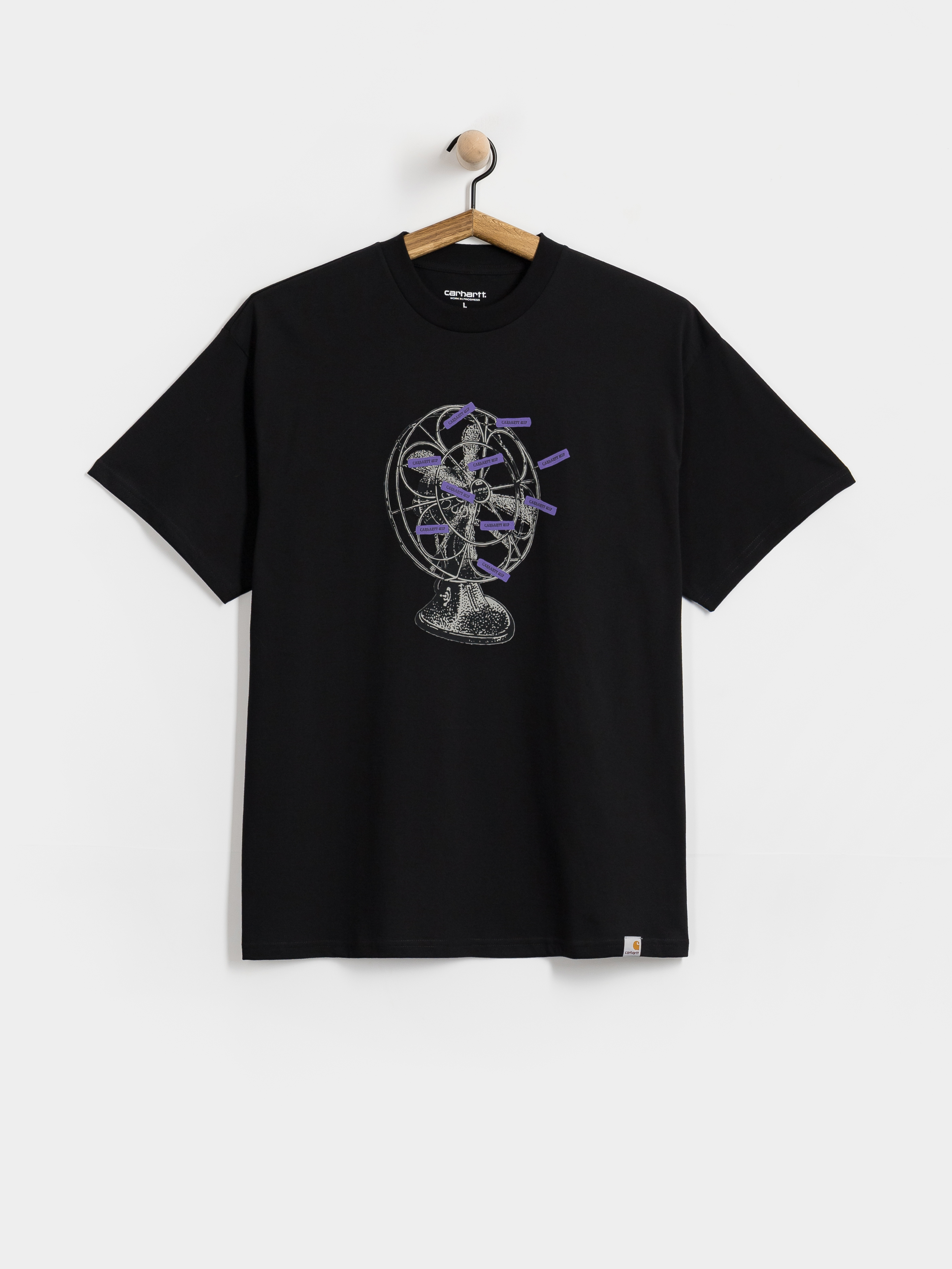 Tricou Carhartt WIP Fan (black)