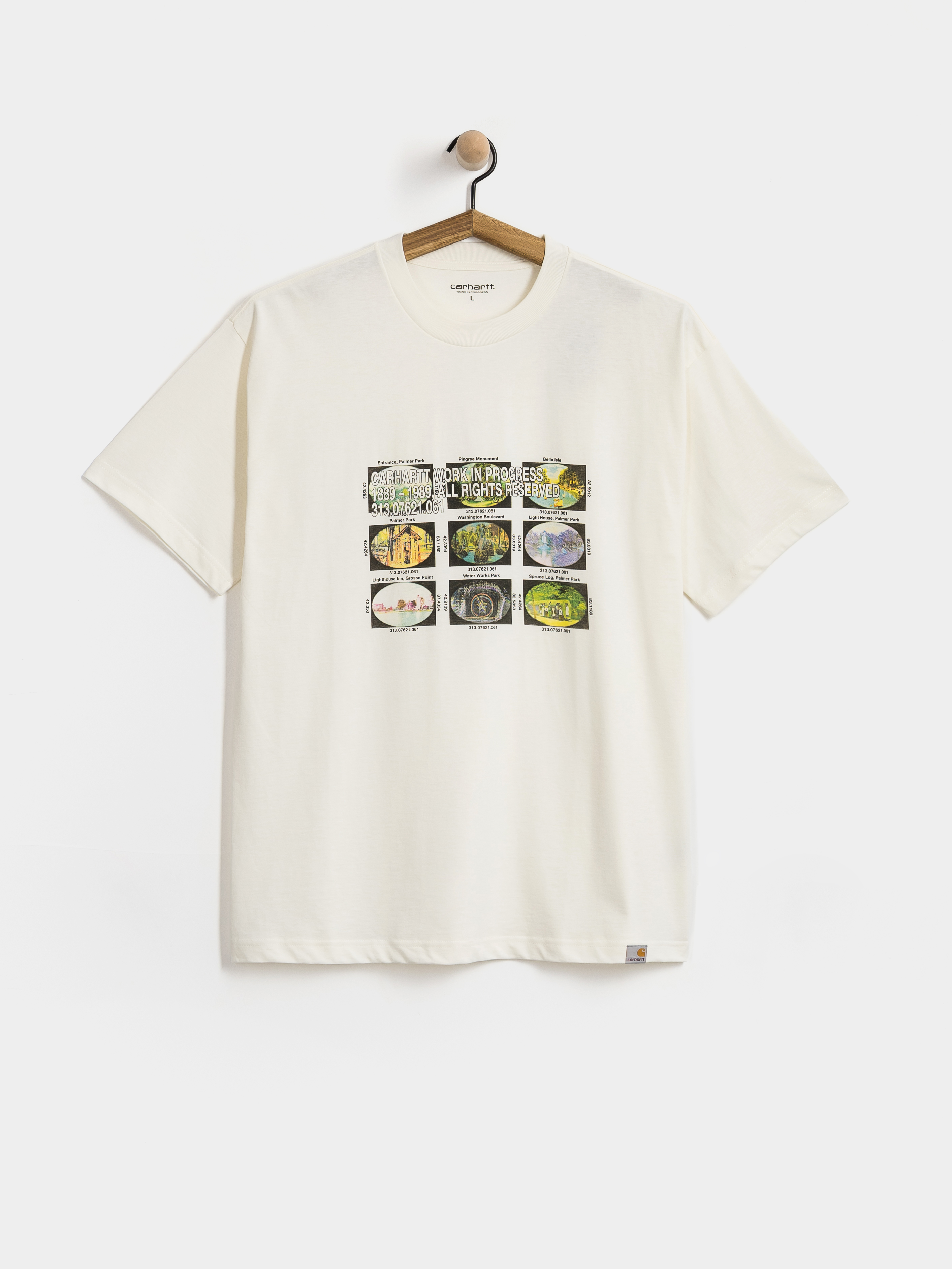 Tricou Carhartt WIP Coordinates (wax)