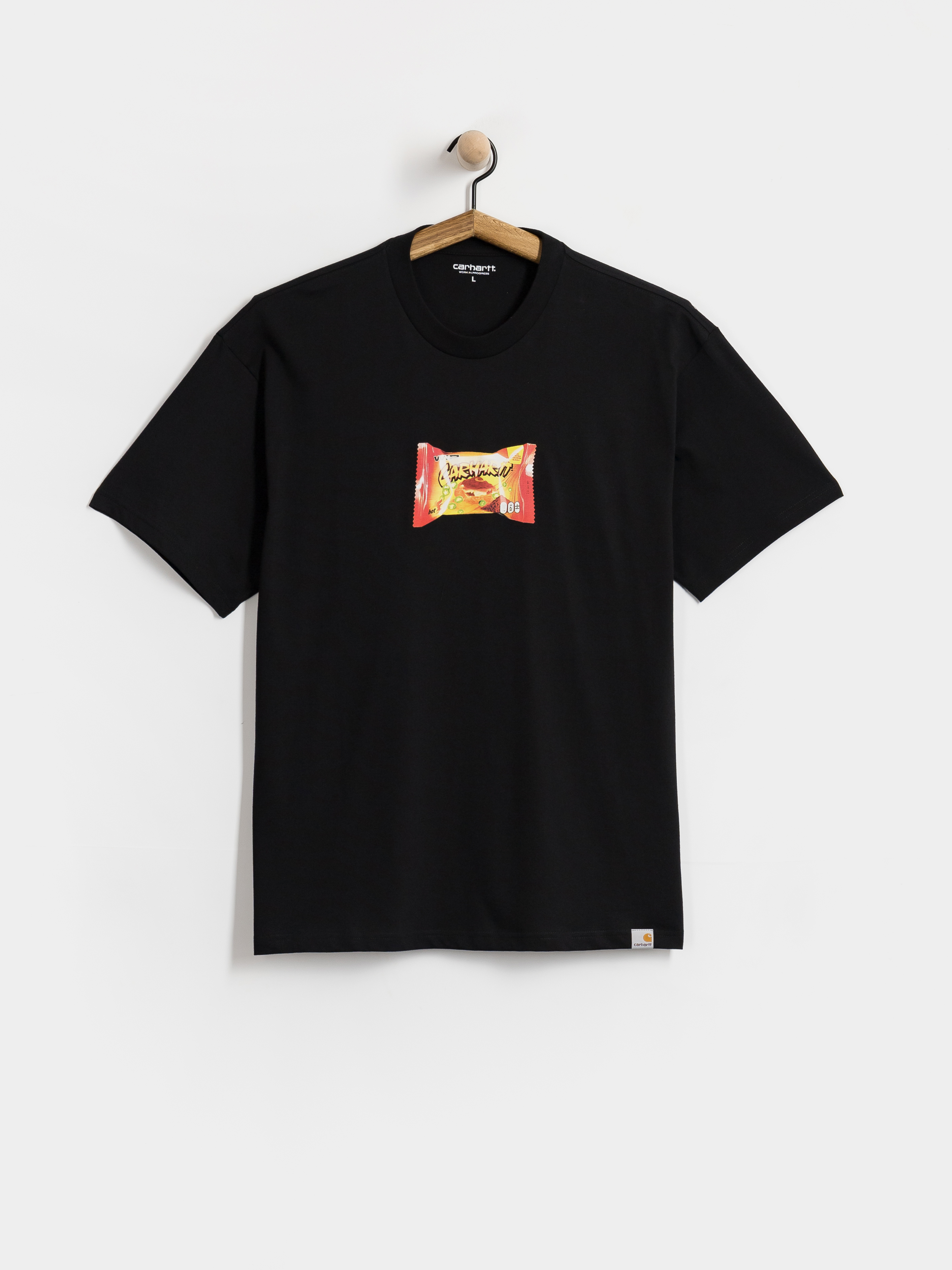 Tricou Carhartt WIP Road Side Snack (black)
