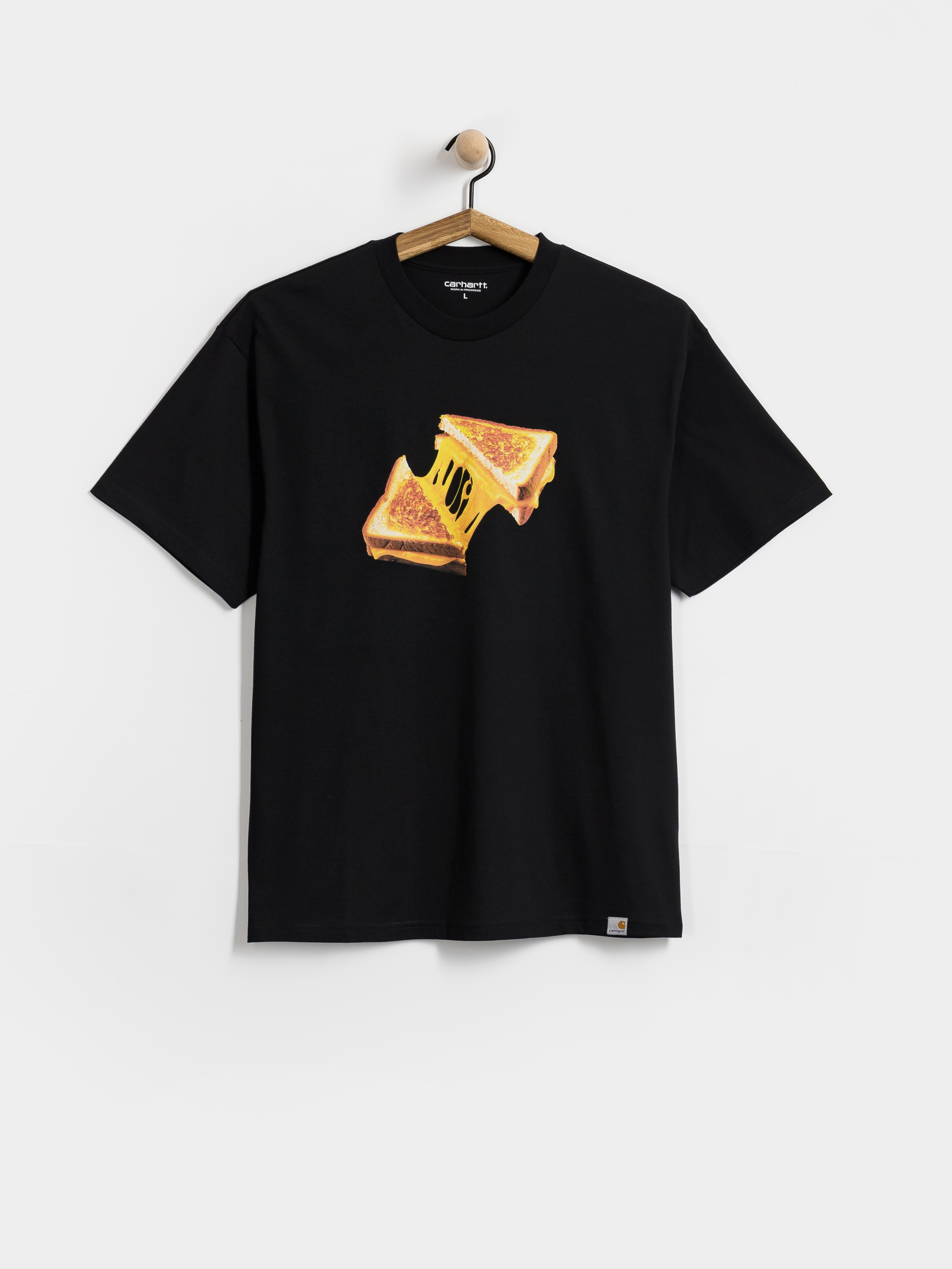 Tricou Carhartt WIP Cheese Toast (black)