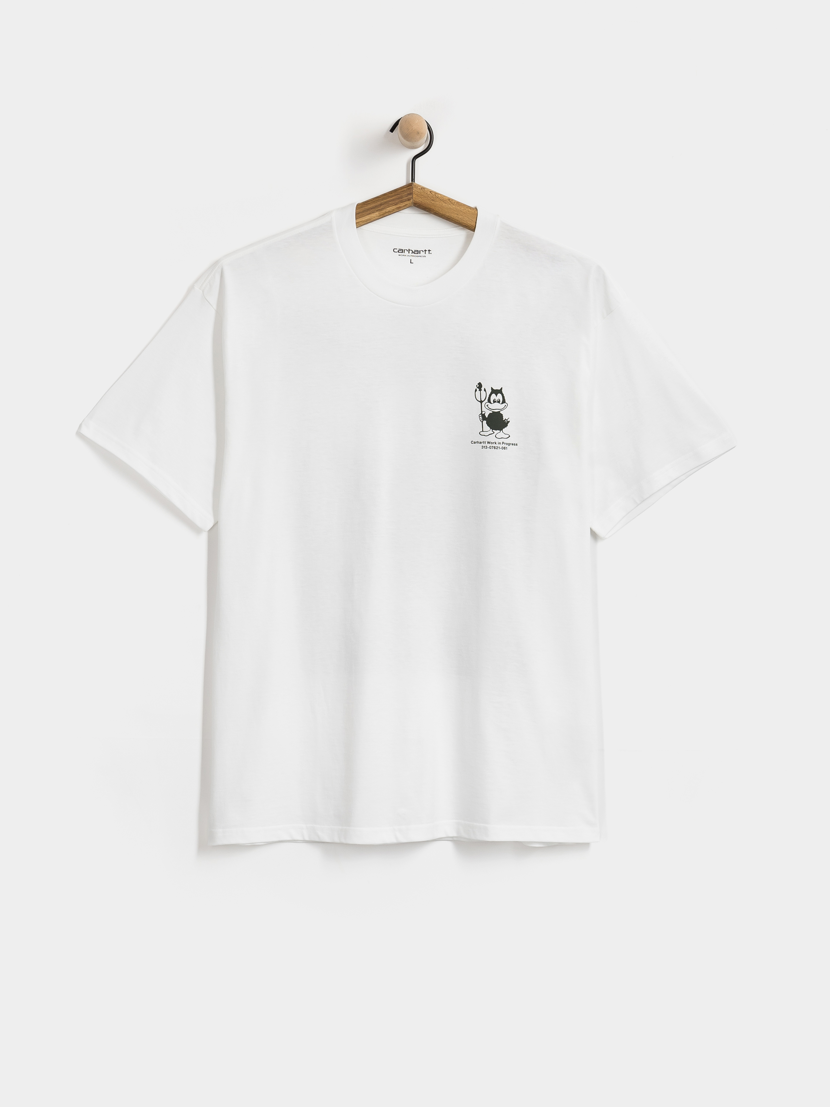 Tricou Carhartt WIP Bumper Car (white)