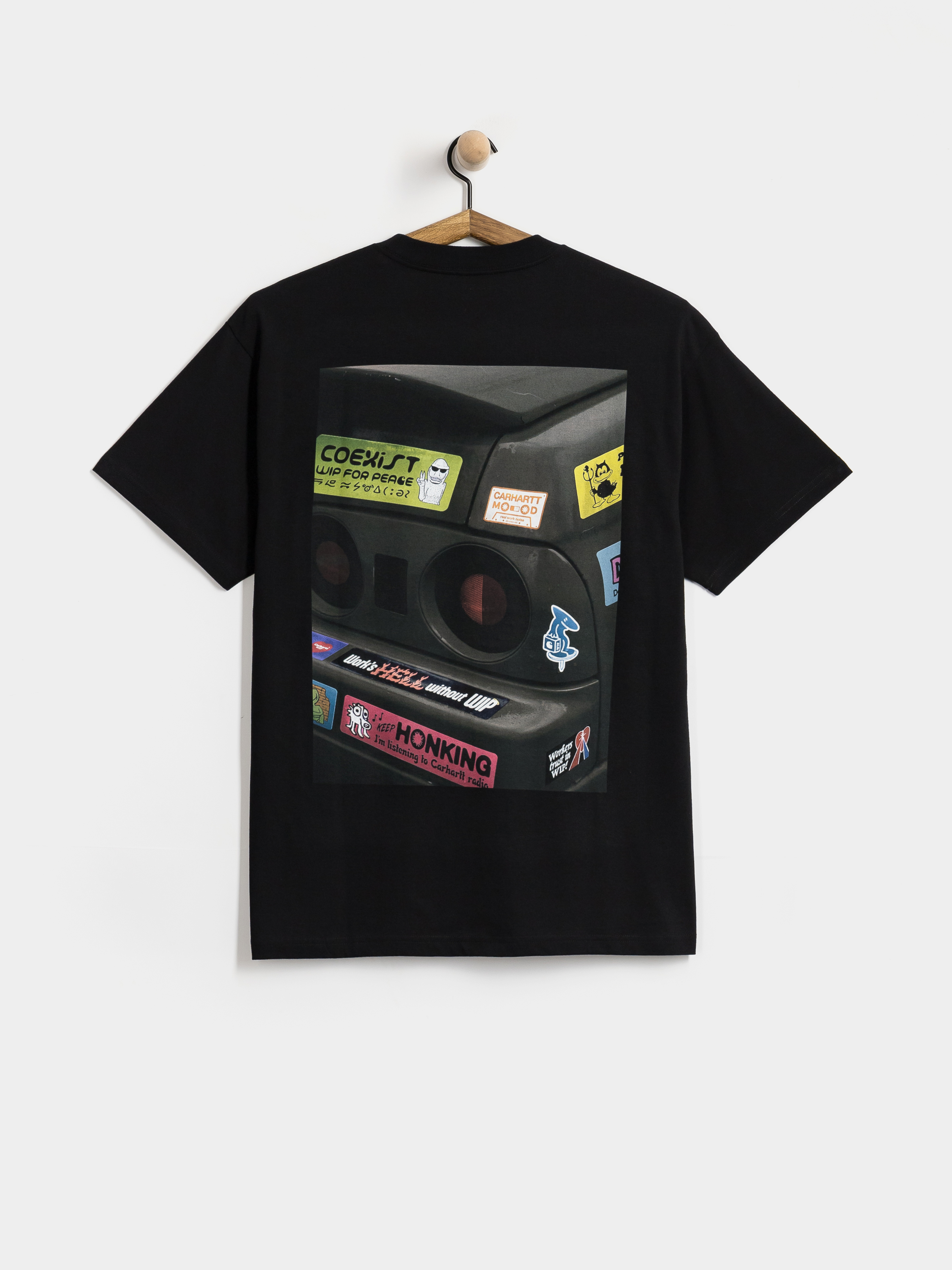 Tricou Carhartt WIP Bumper Car (black)