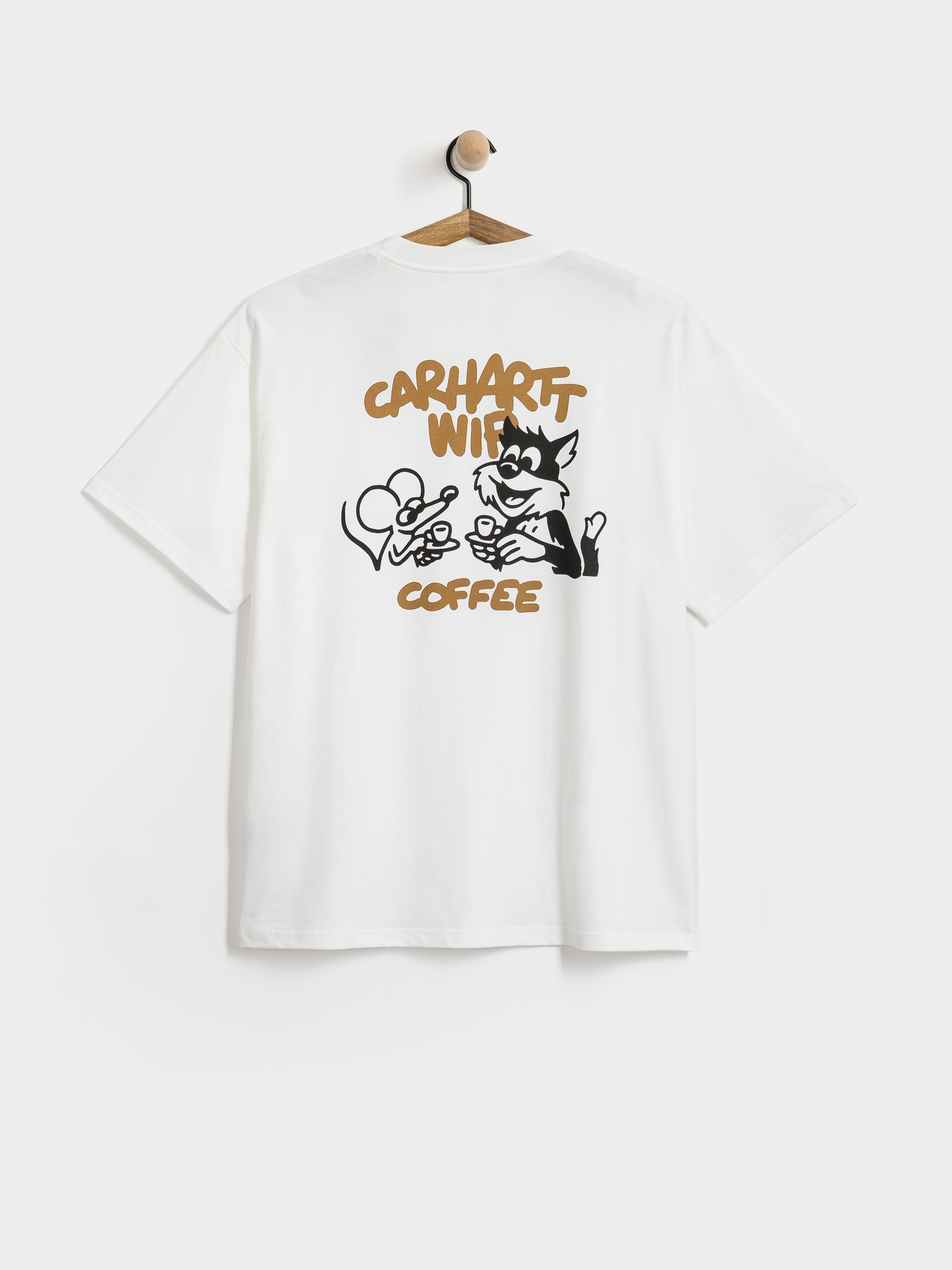 Tricou Carhartt WIP Coffee Break (white)