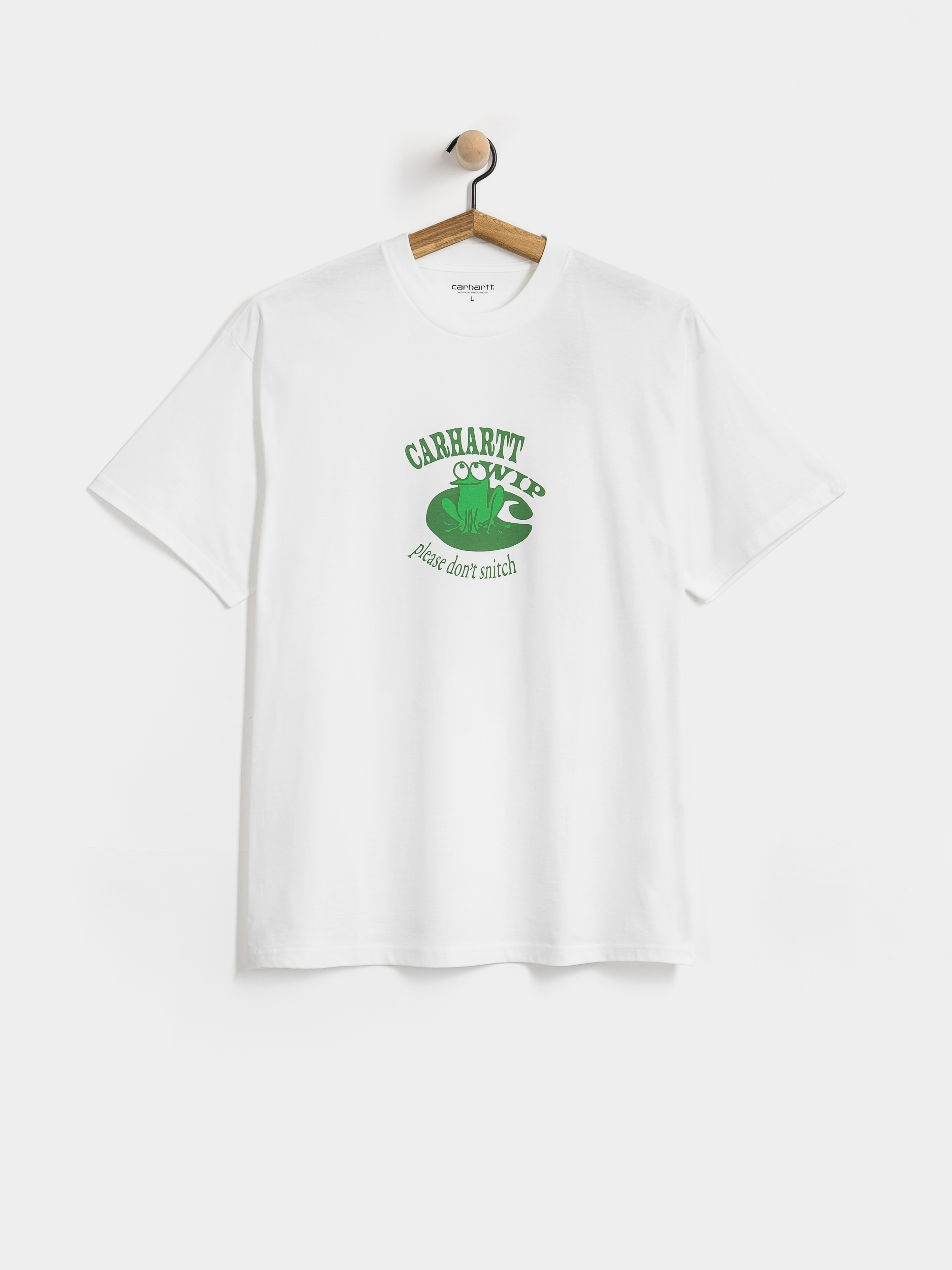 Tricou Carhartt WIP Dont Snitch (white)