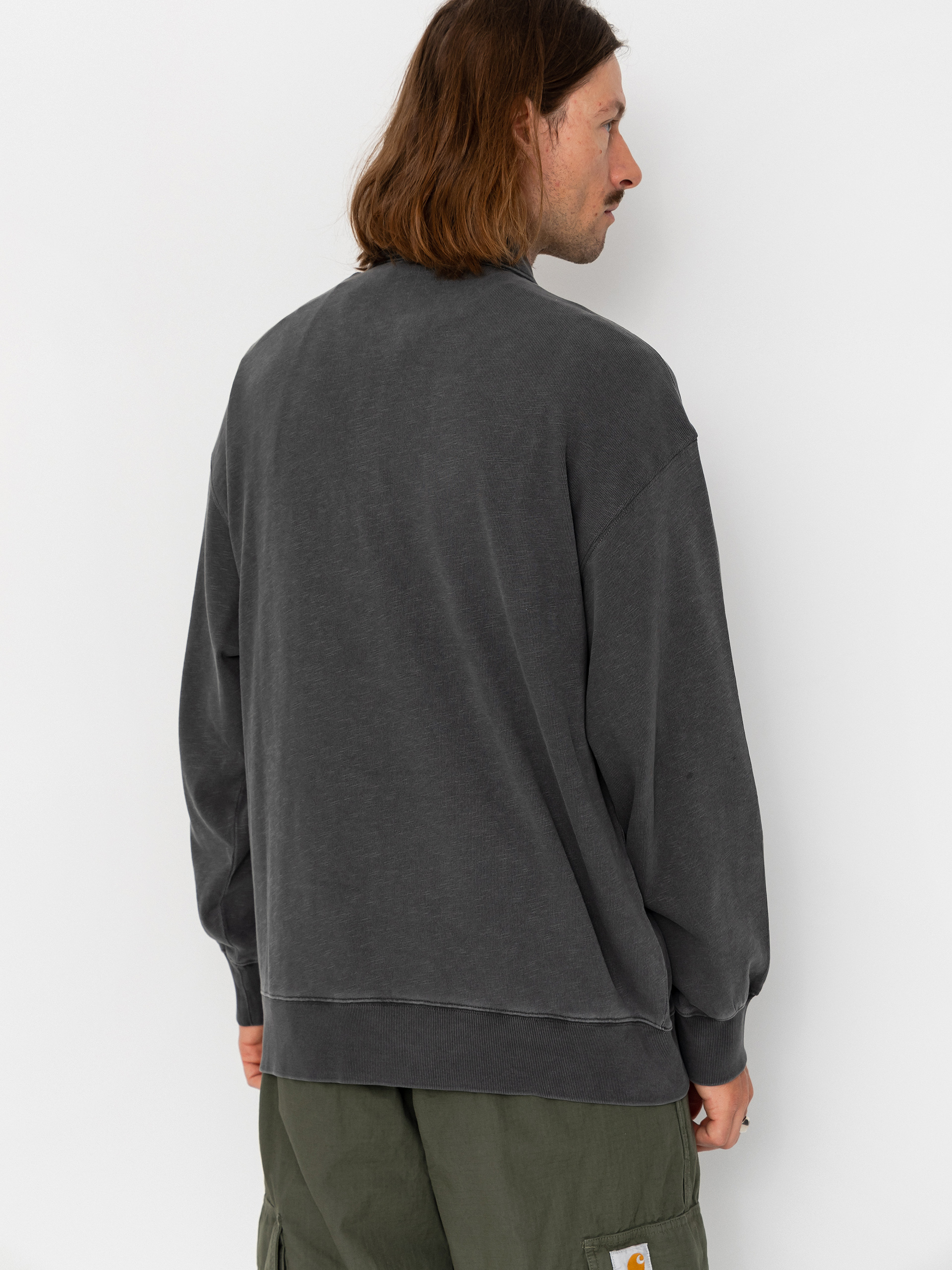 Hanorac Carhartt WIP Harper Polo (black)