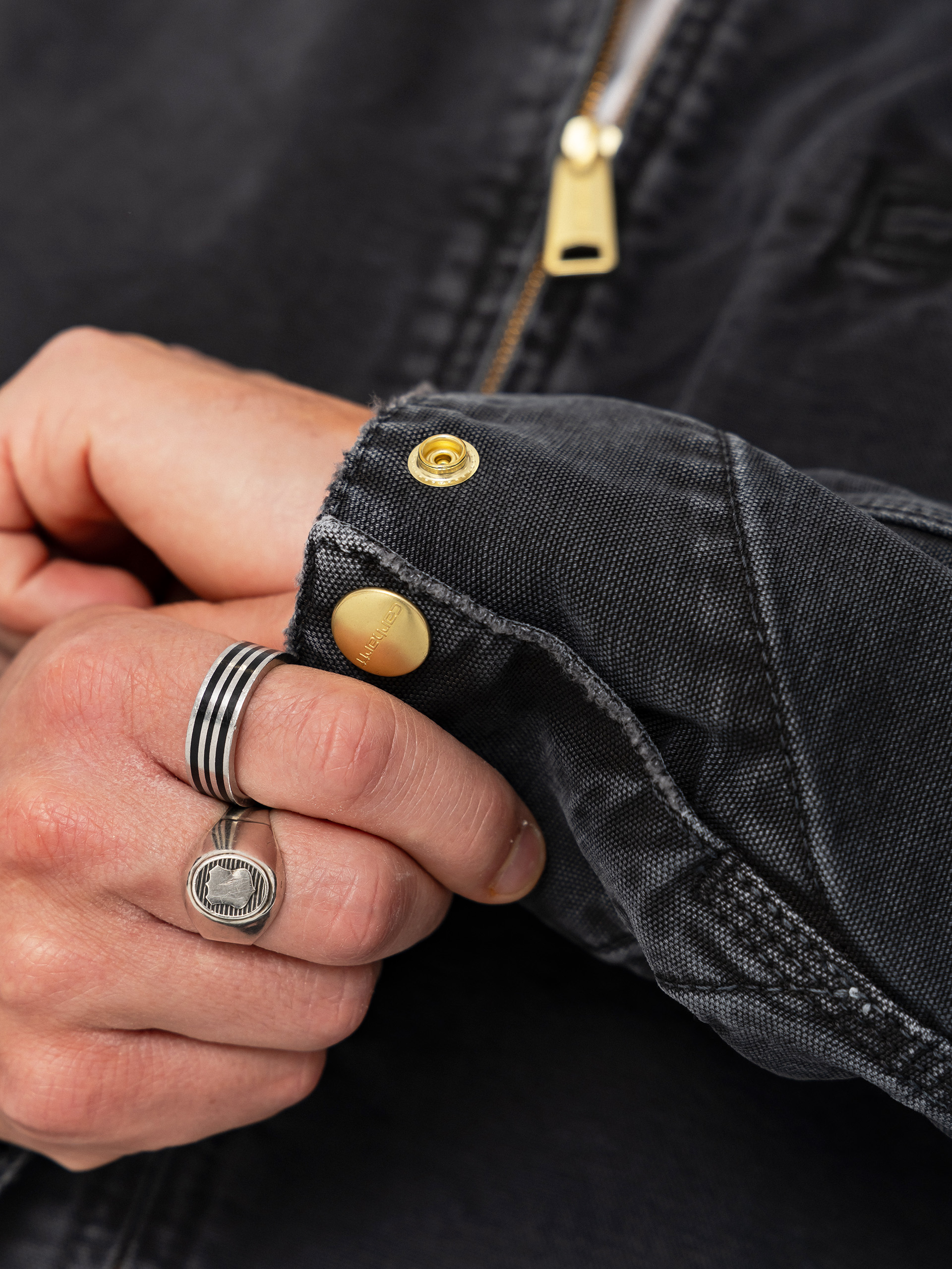 Geacă Carhartt WIP OG Detroit (black/black)