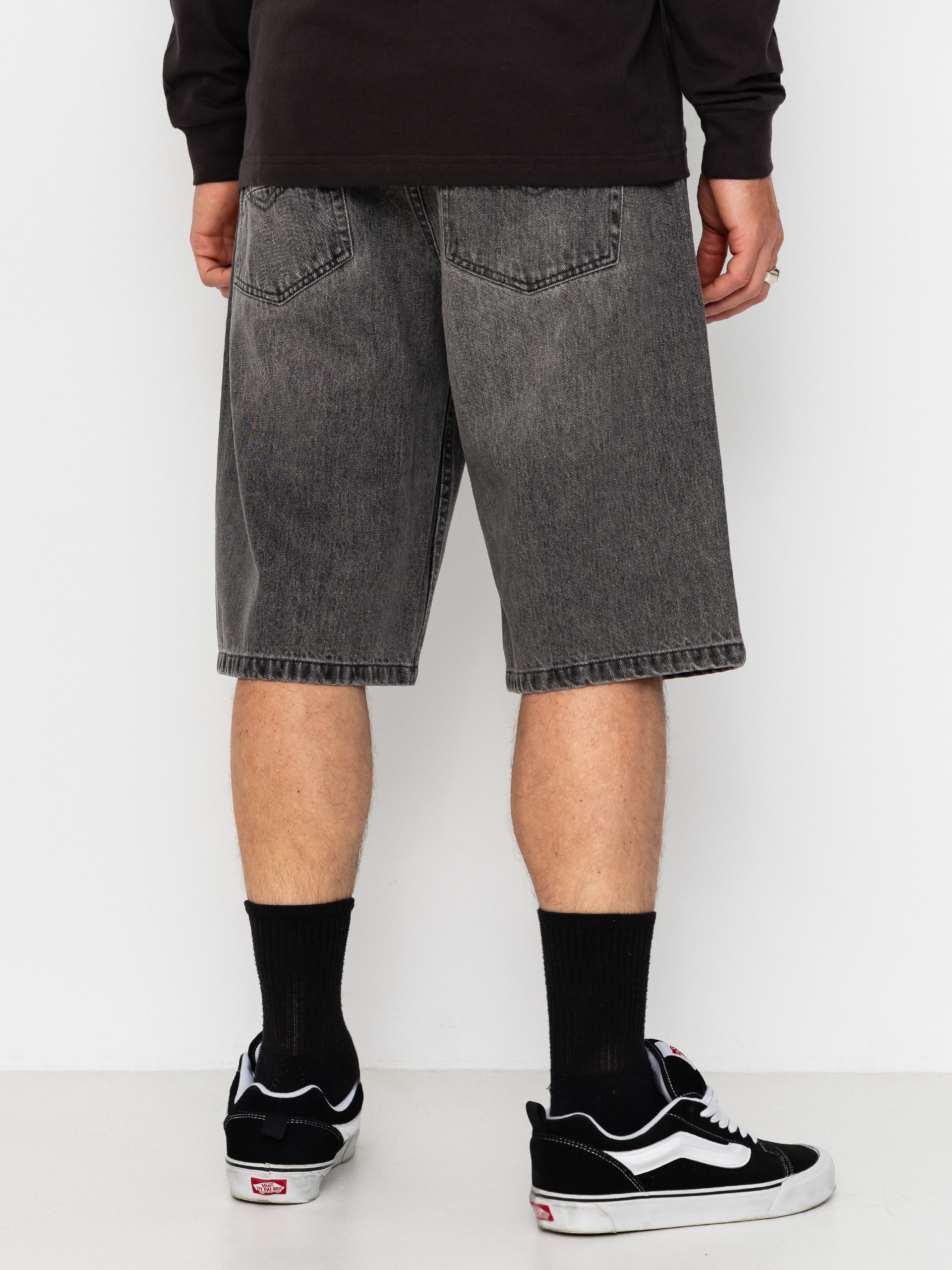 Pantaloni scurți MassDnm Jeans Slang (grey)