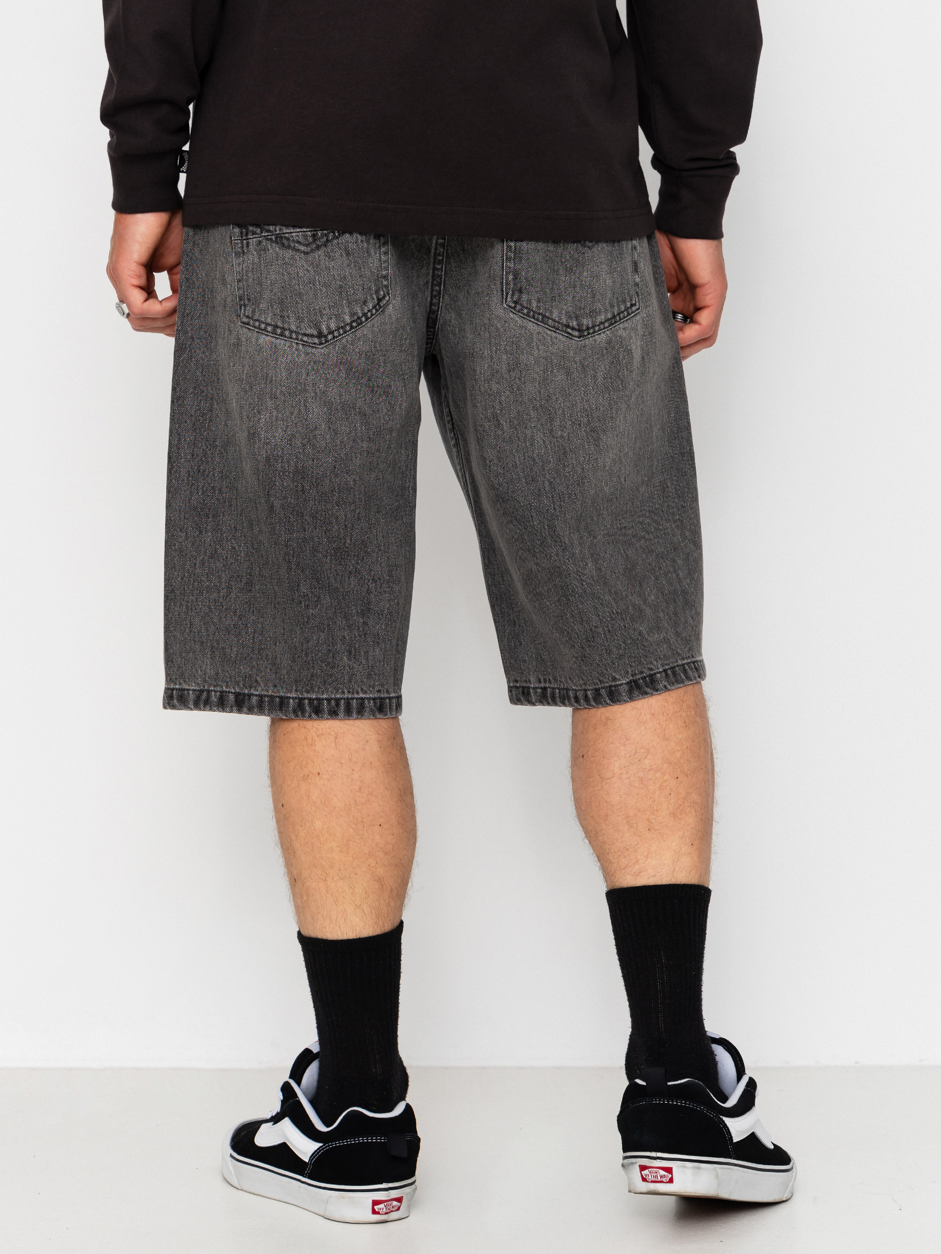 Pantaloni scurți MassDnm Jeans Slang (grey)