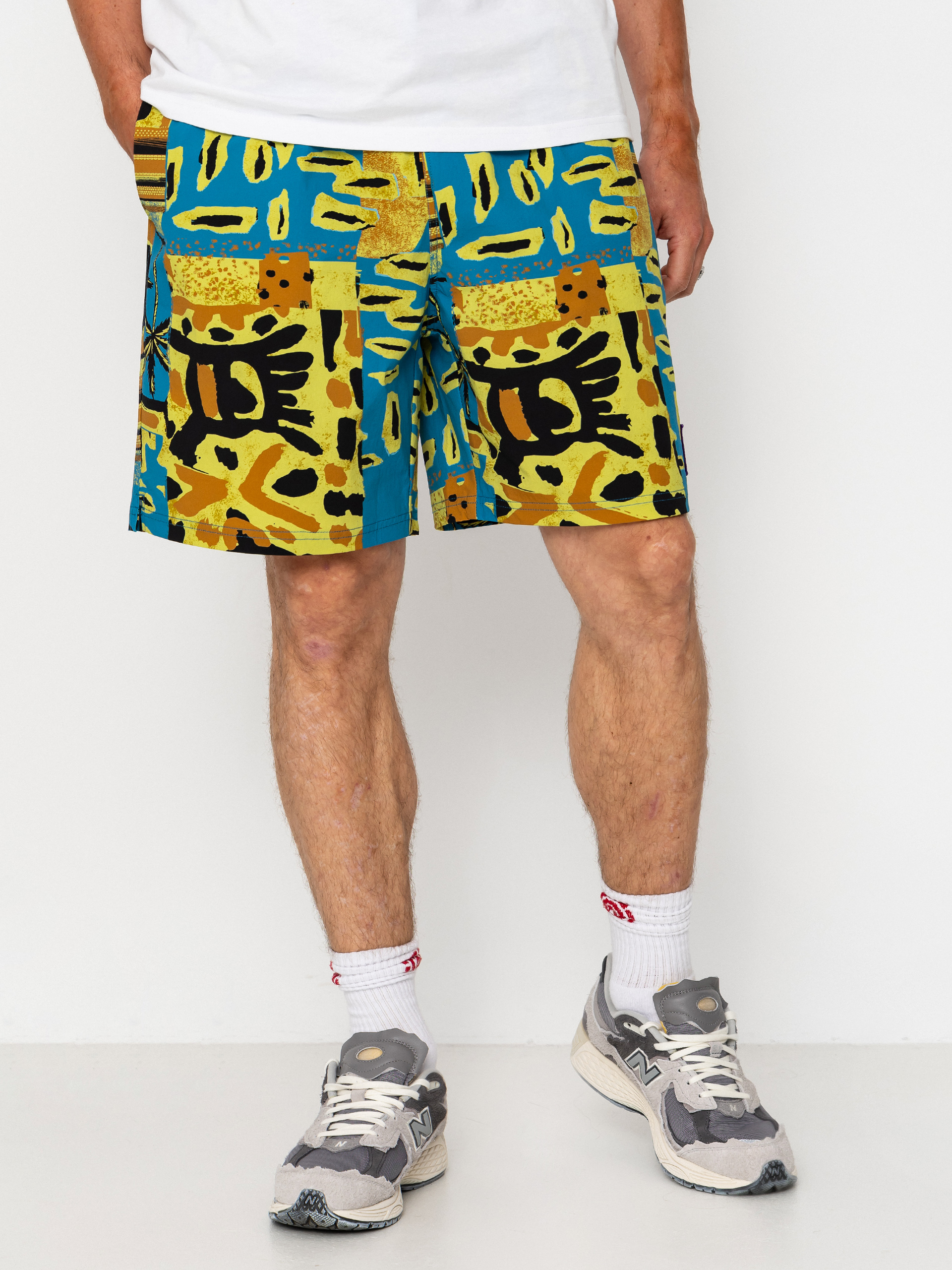 Pantaloni scurți Deus Ex Machina Freamon Swim (yellow)