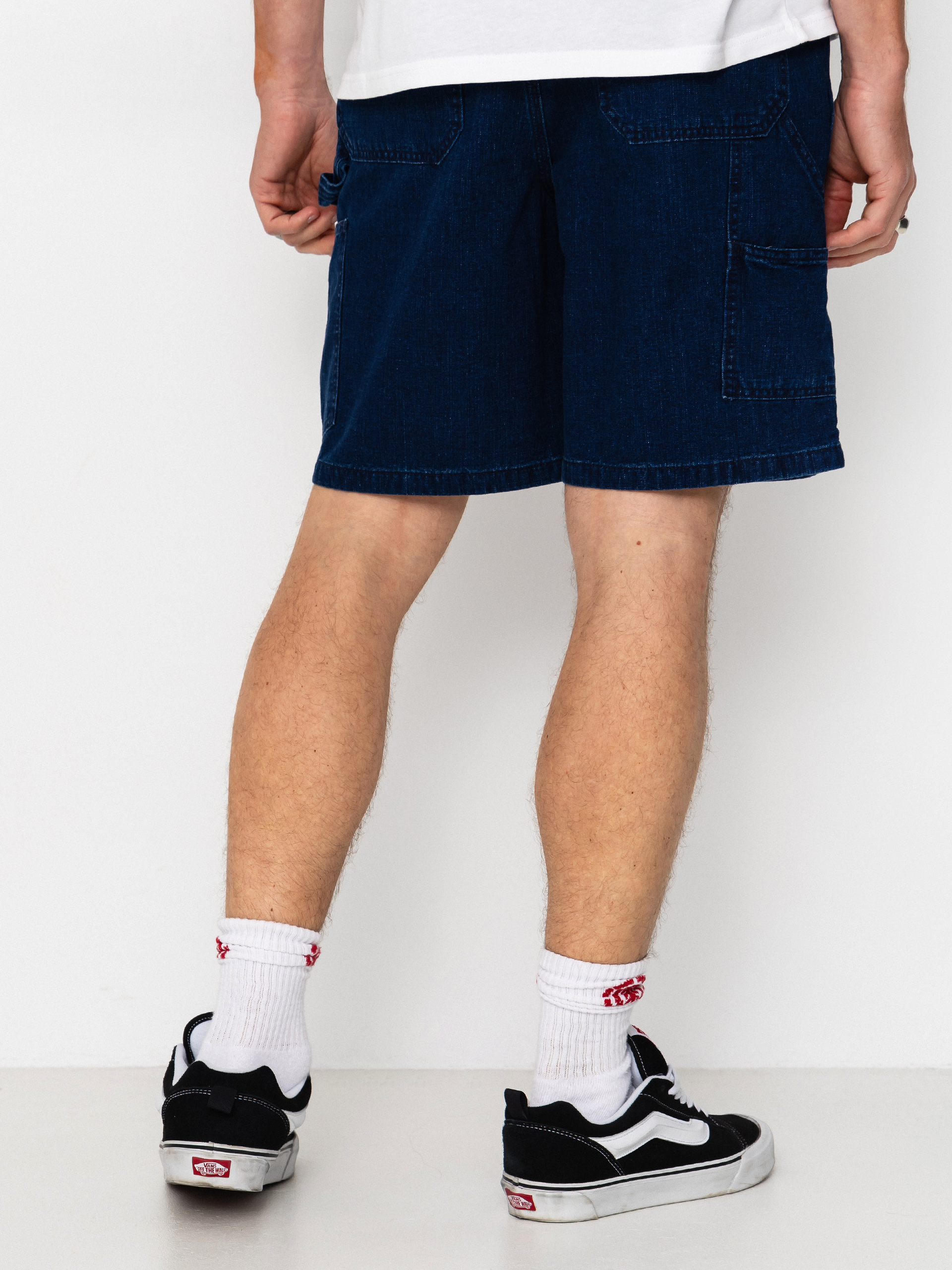 Pantaloni scurți Deus Ex Machina Big Fella Chambray (indigo)