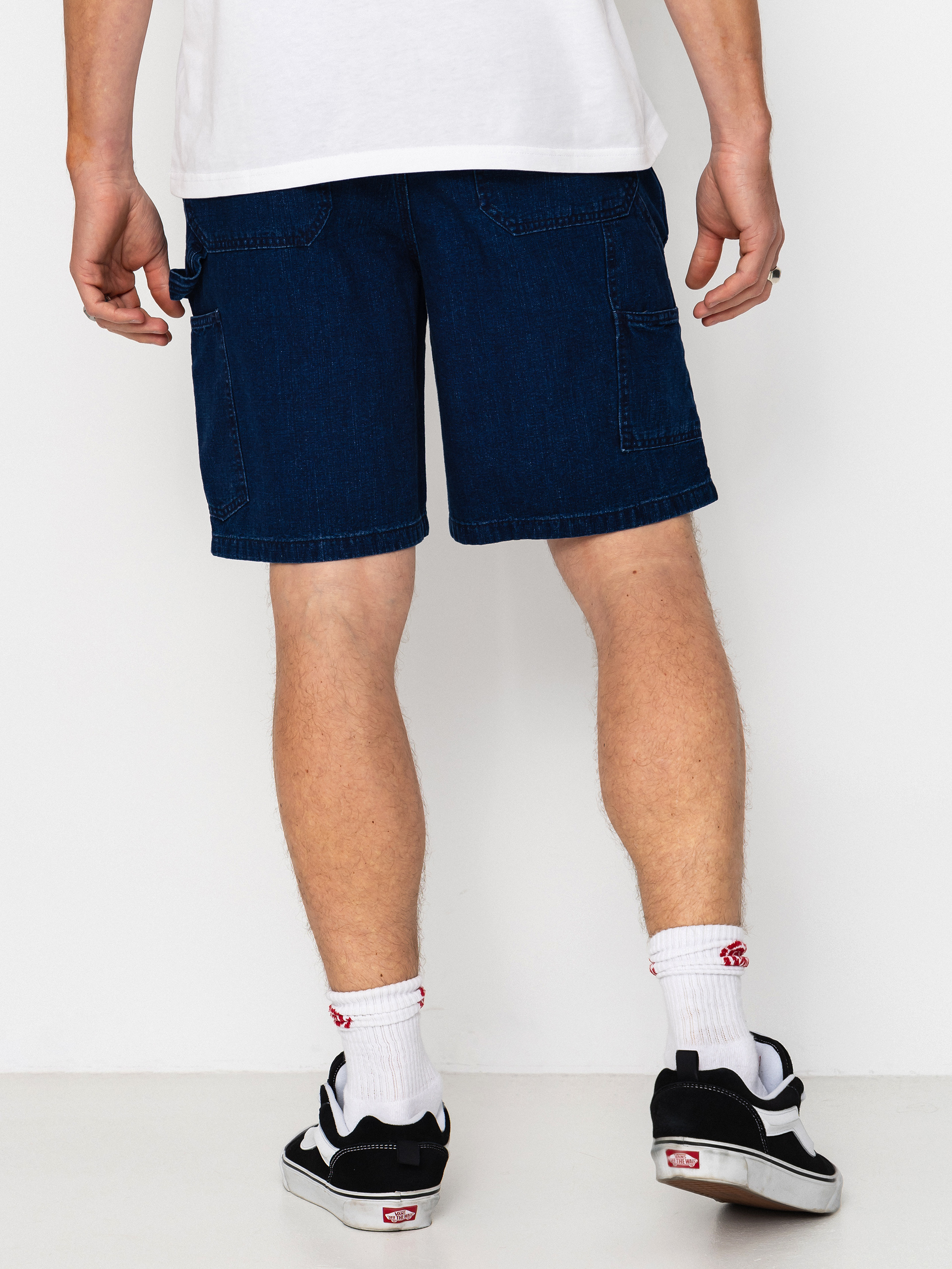 Pantaloni scurți Deus Ex Machina Big Fella Chambray (indigo)