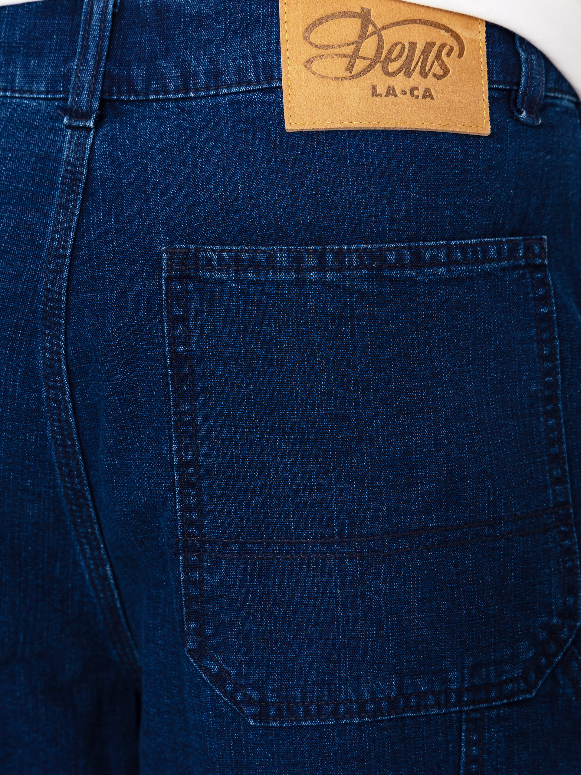 Pantaloni scurți Deus Ex Machina Big Fella Chambray (indigo)