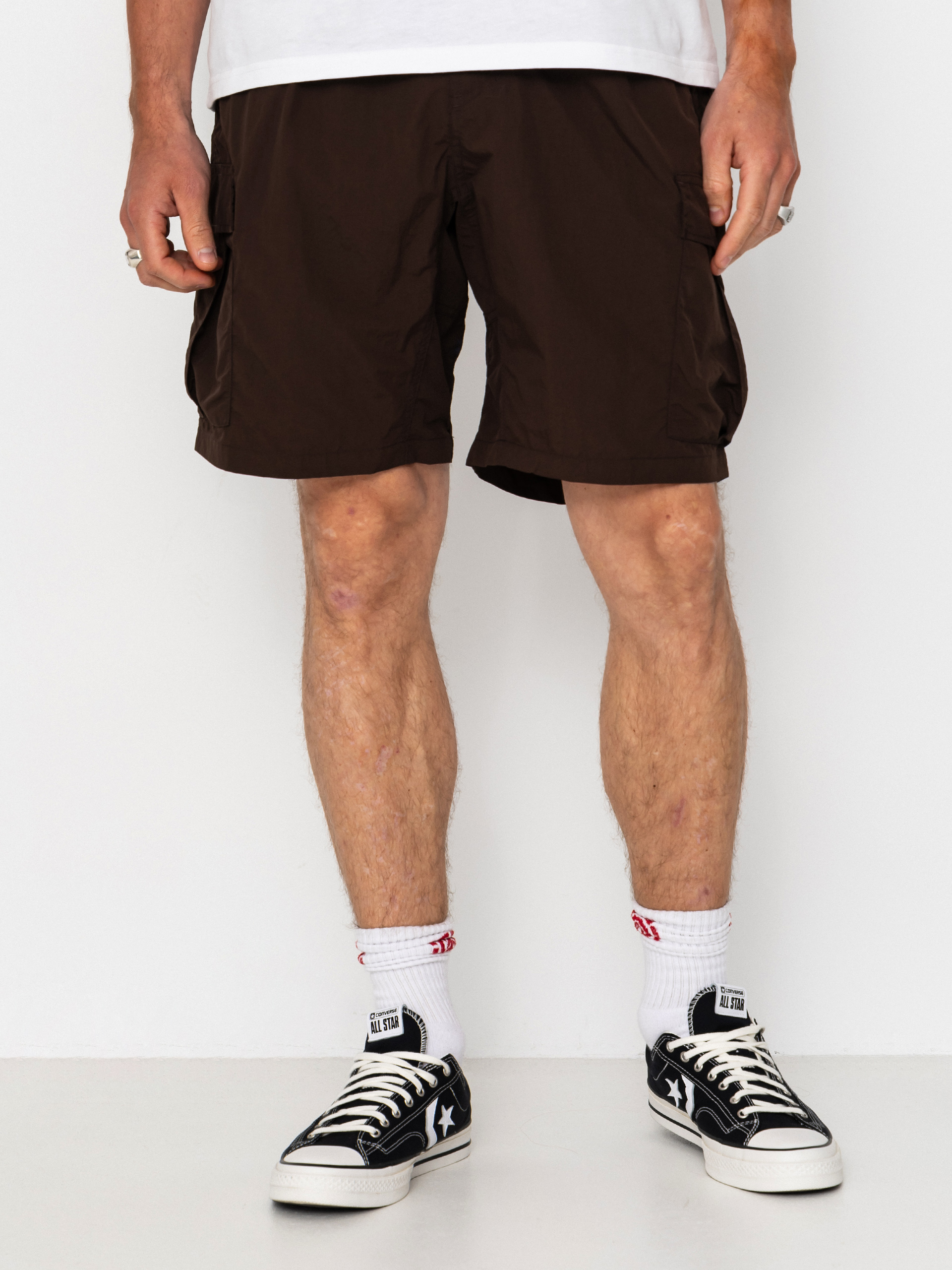 Pantaloni scurți Gramicci Nylon Explorer Cargo (chocolate)