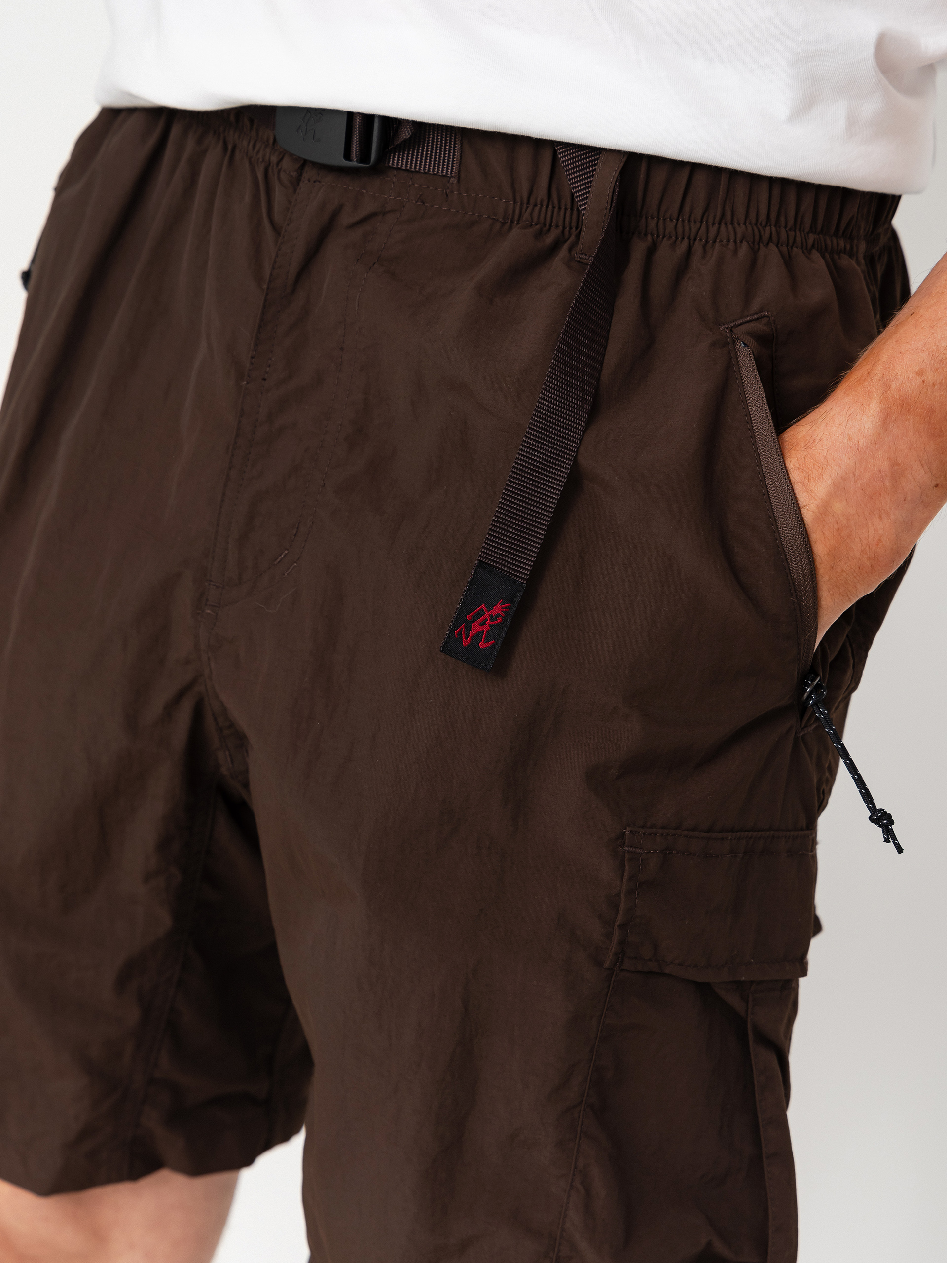 Pantaloni scurți Gramicci Nylon Explorer Cargo (chocolate)